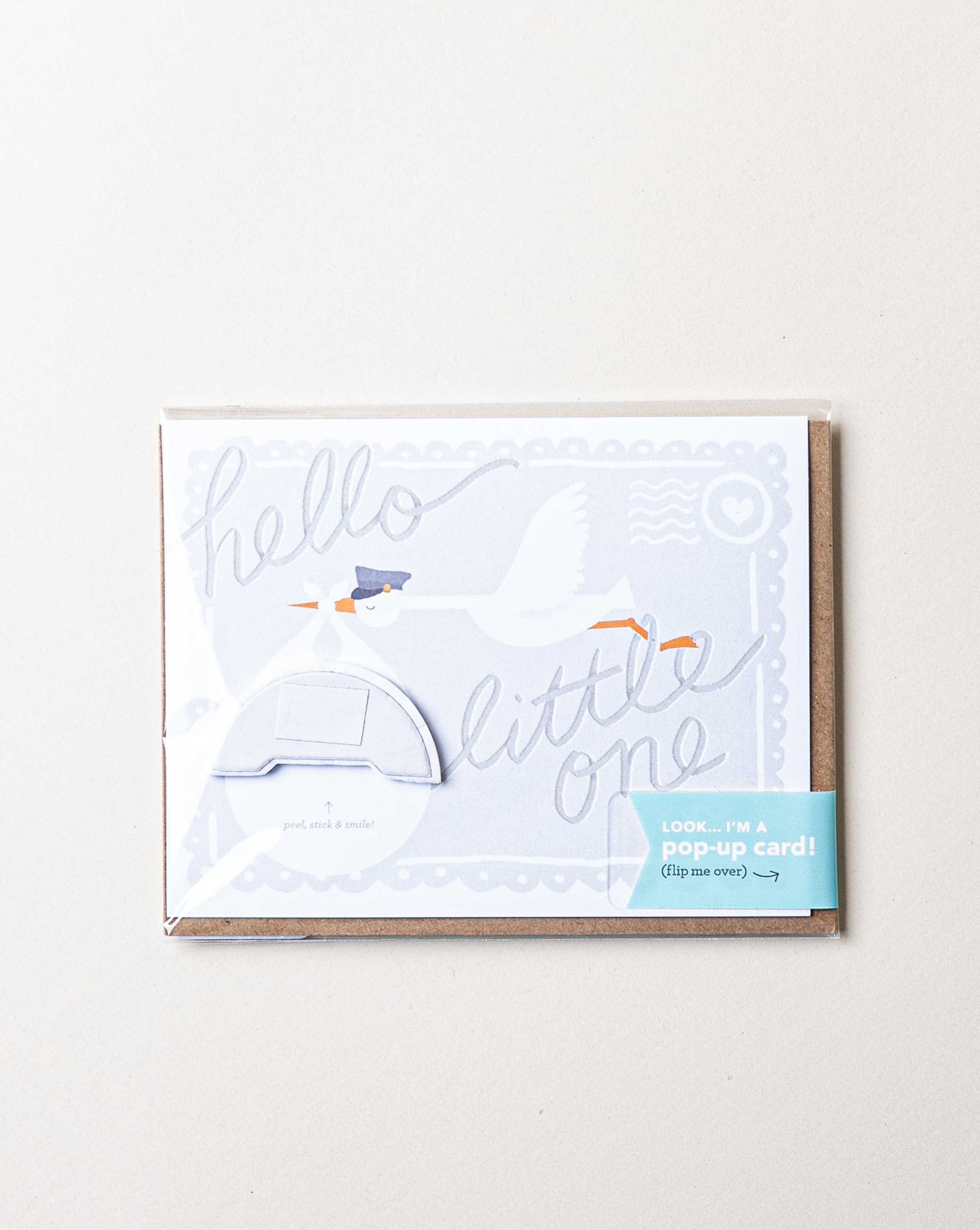 Stork Pop-up Card