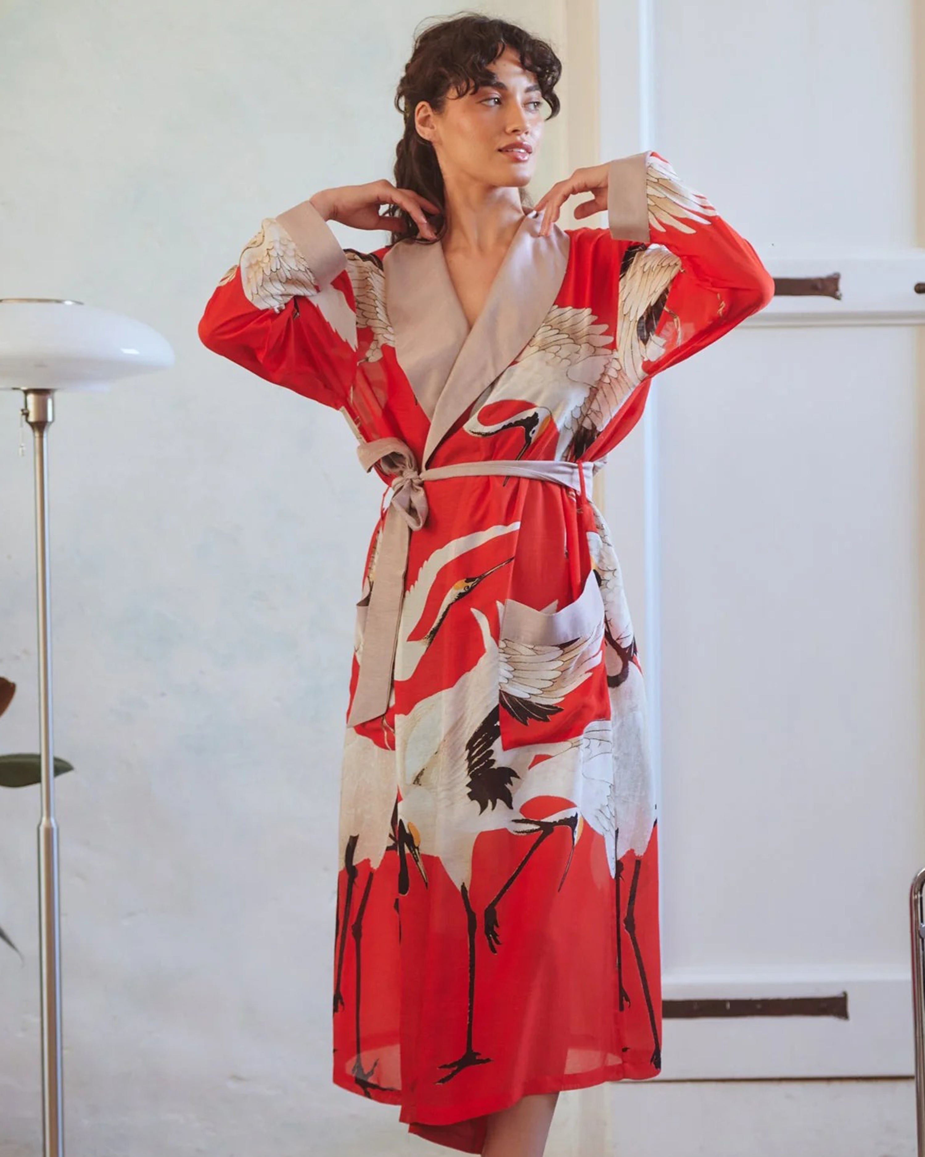 Stork Scarlet Gown
