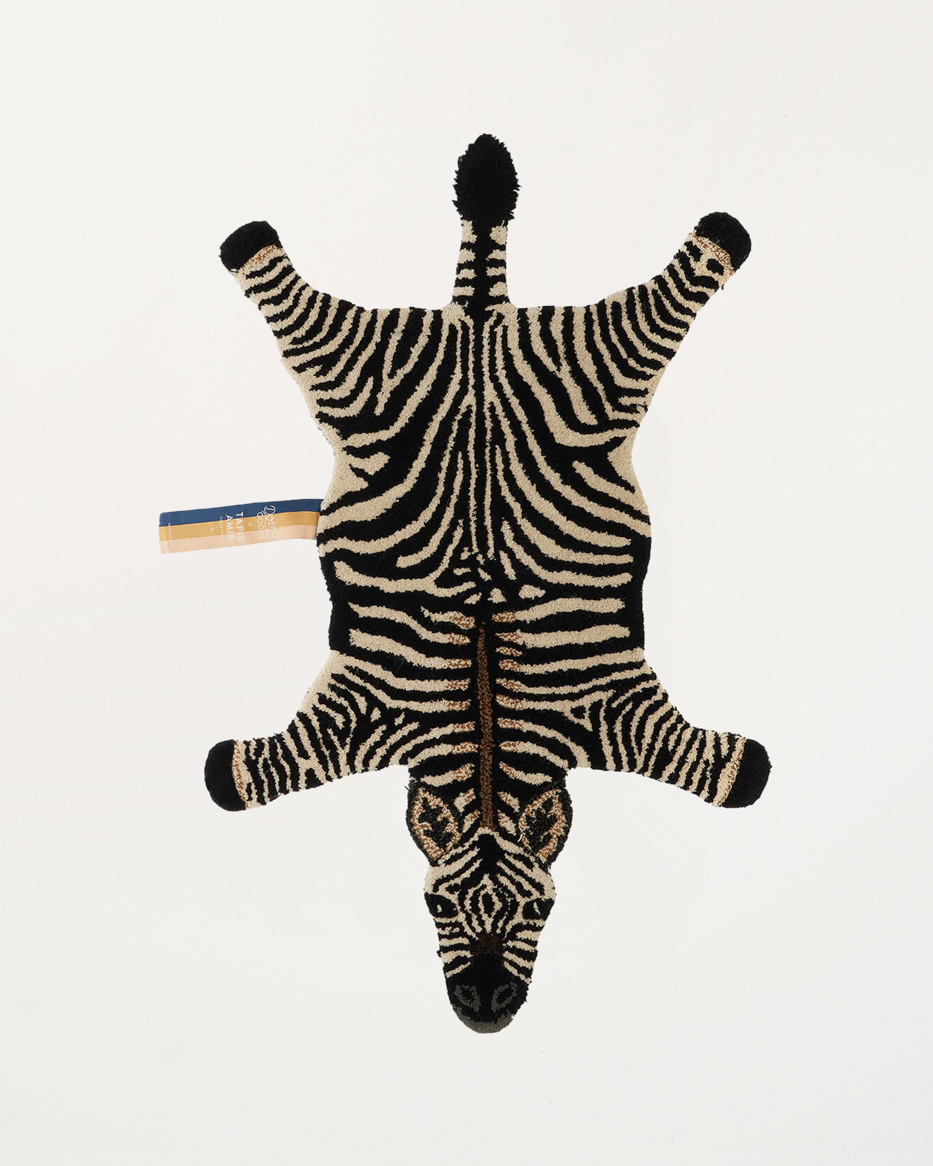 Stripey Zebra Rug Small