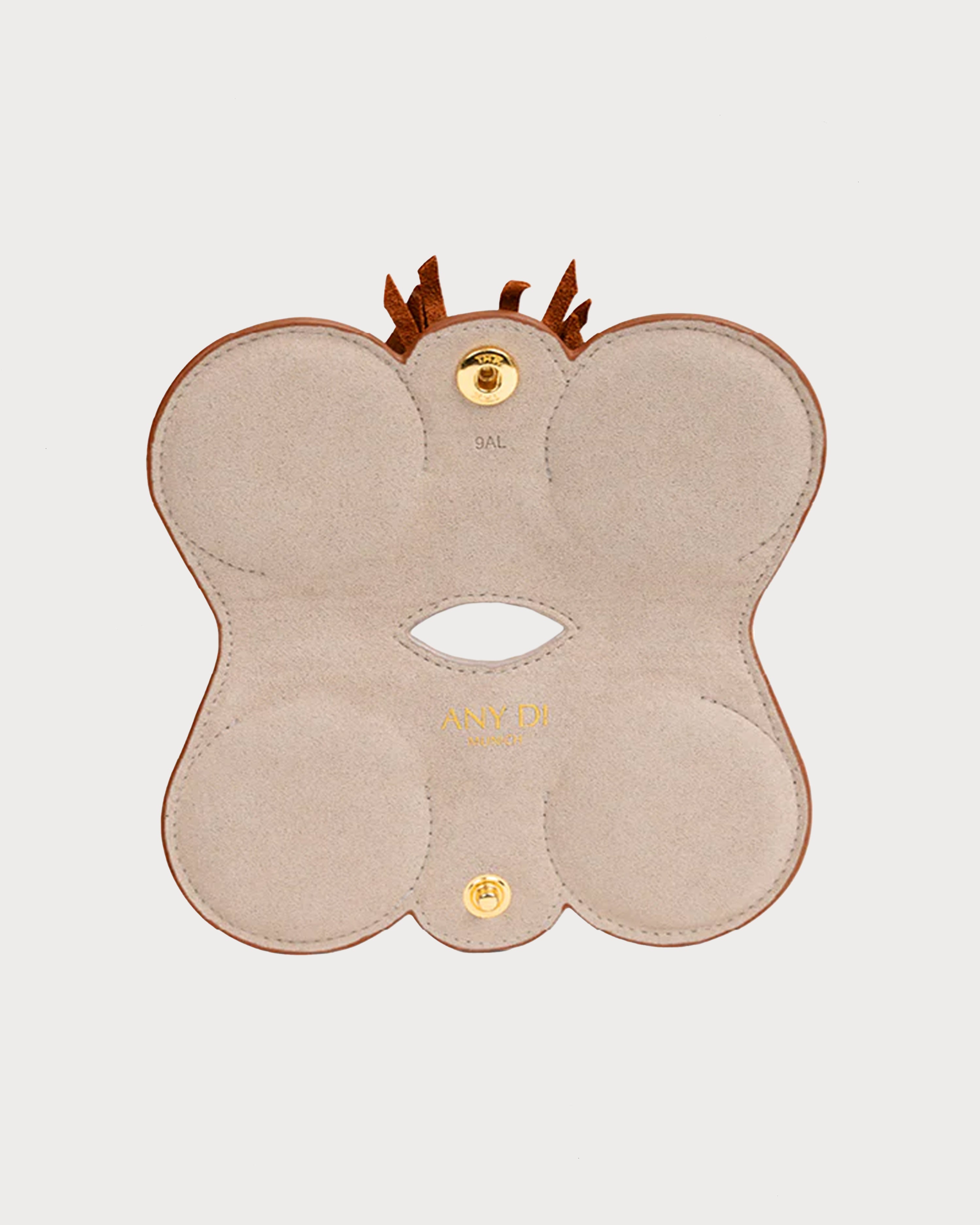 SunCover Glasses Case Cognac Fringes