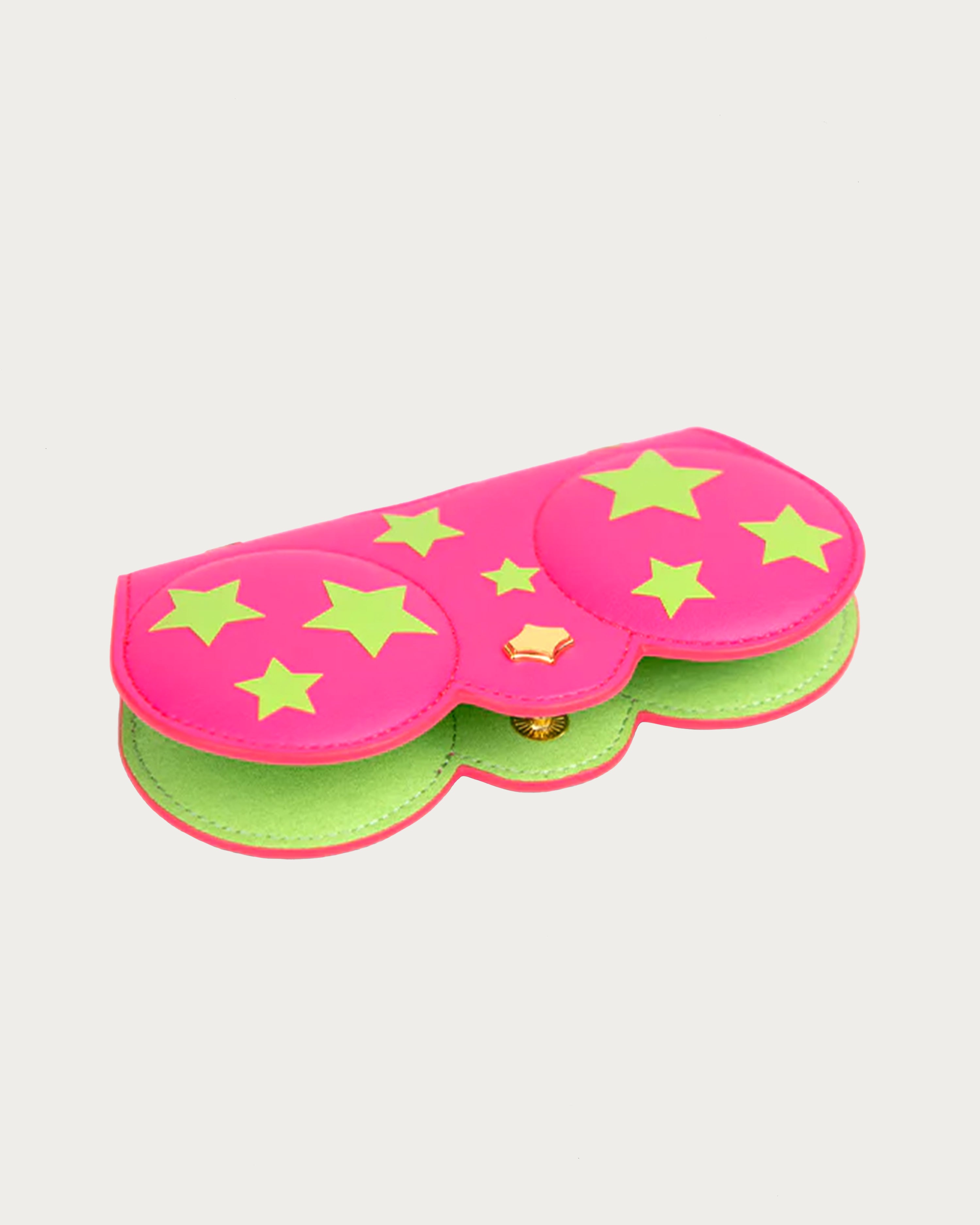 SunCover Glasses Case Neon Stars