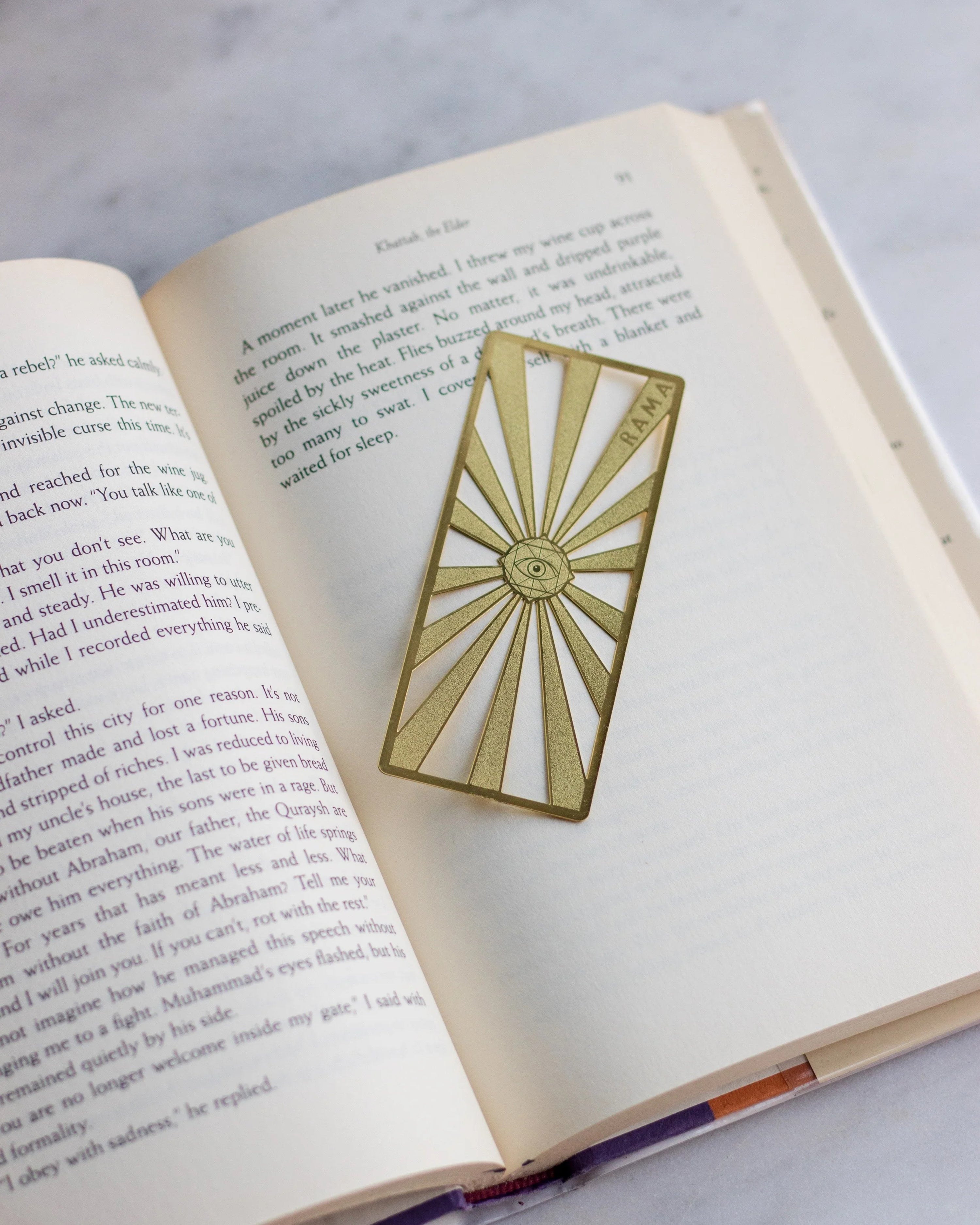 Sun Ray Book Mark