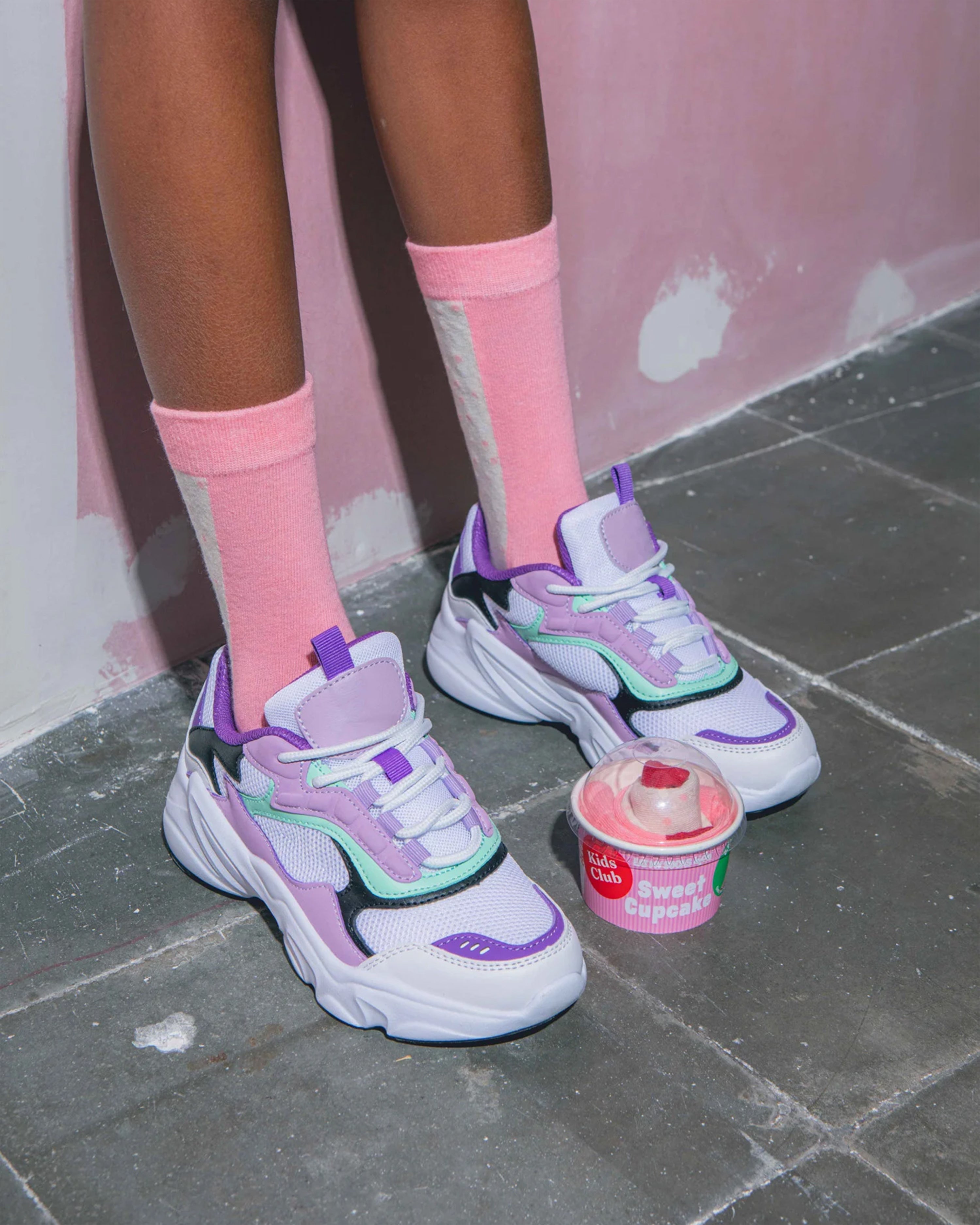 Sweet Cupcake Kids Strawberry Socks