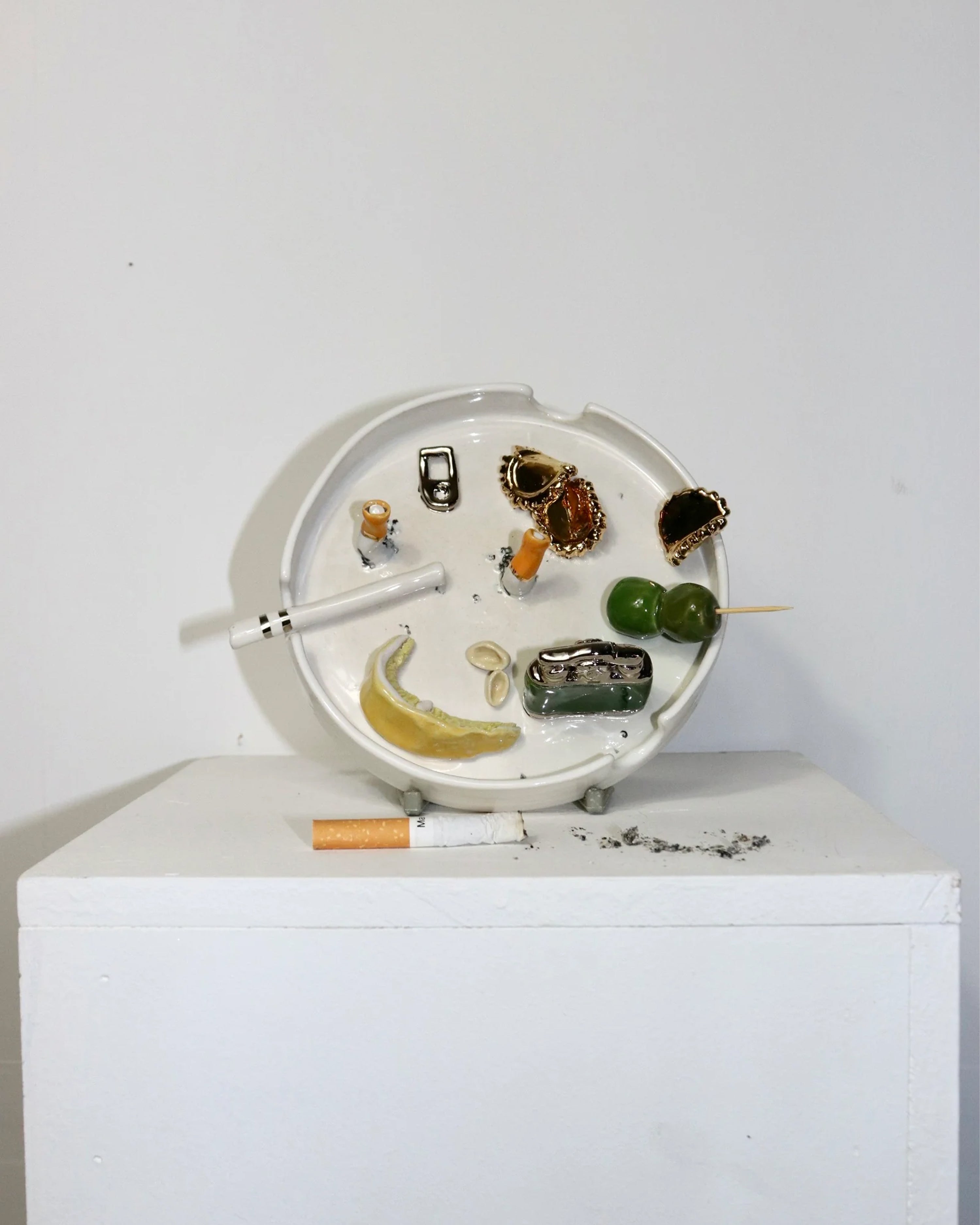 Table Lighter Ashtray