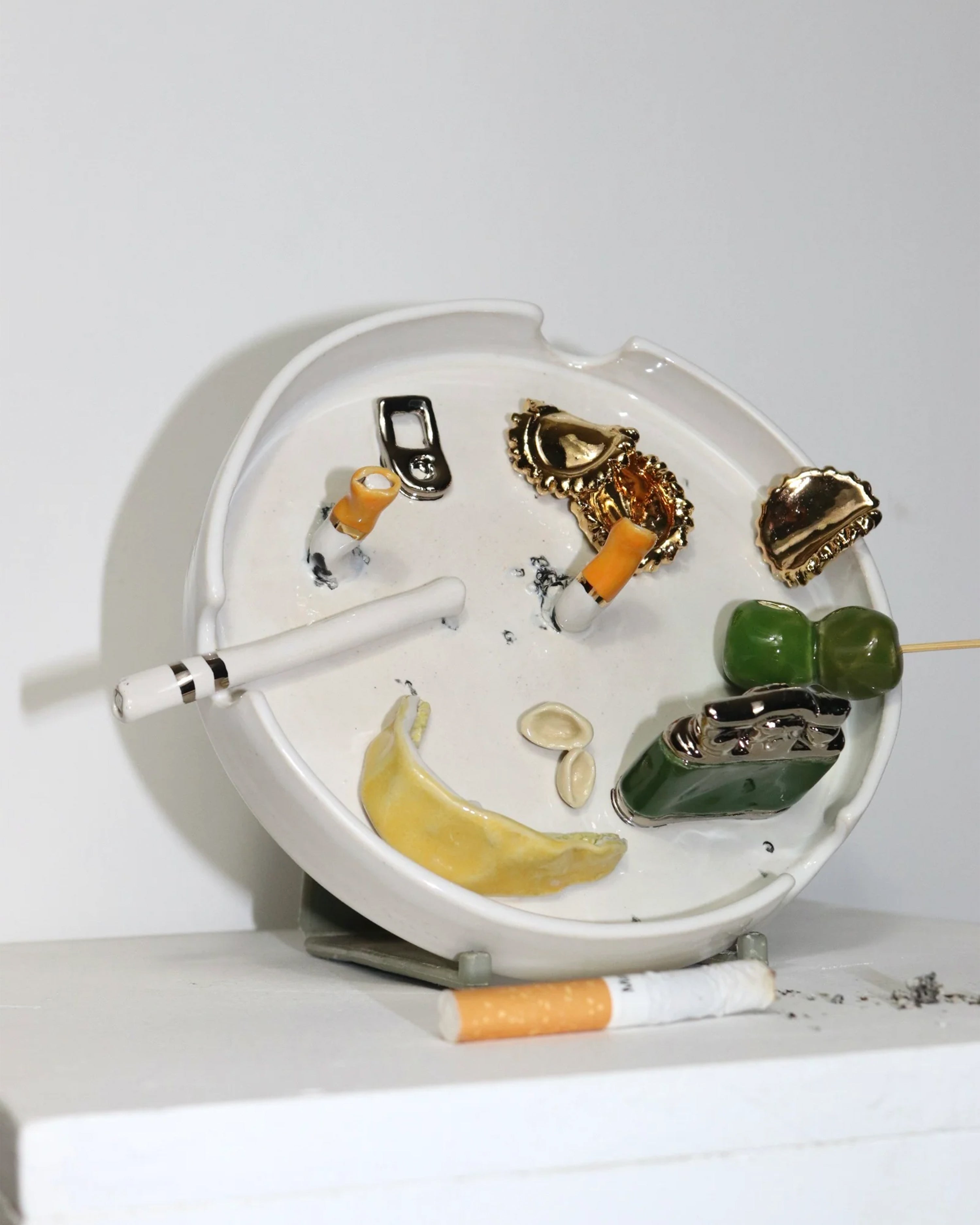 Table Lighter Ashtray