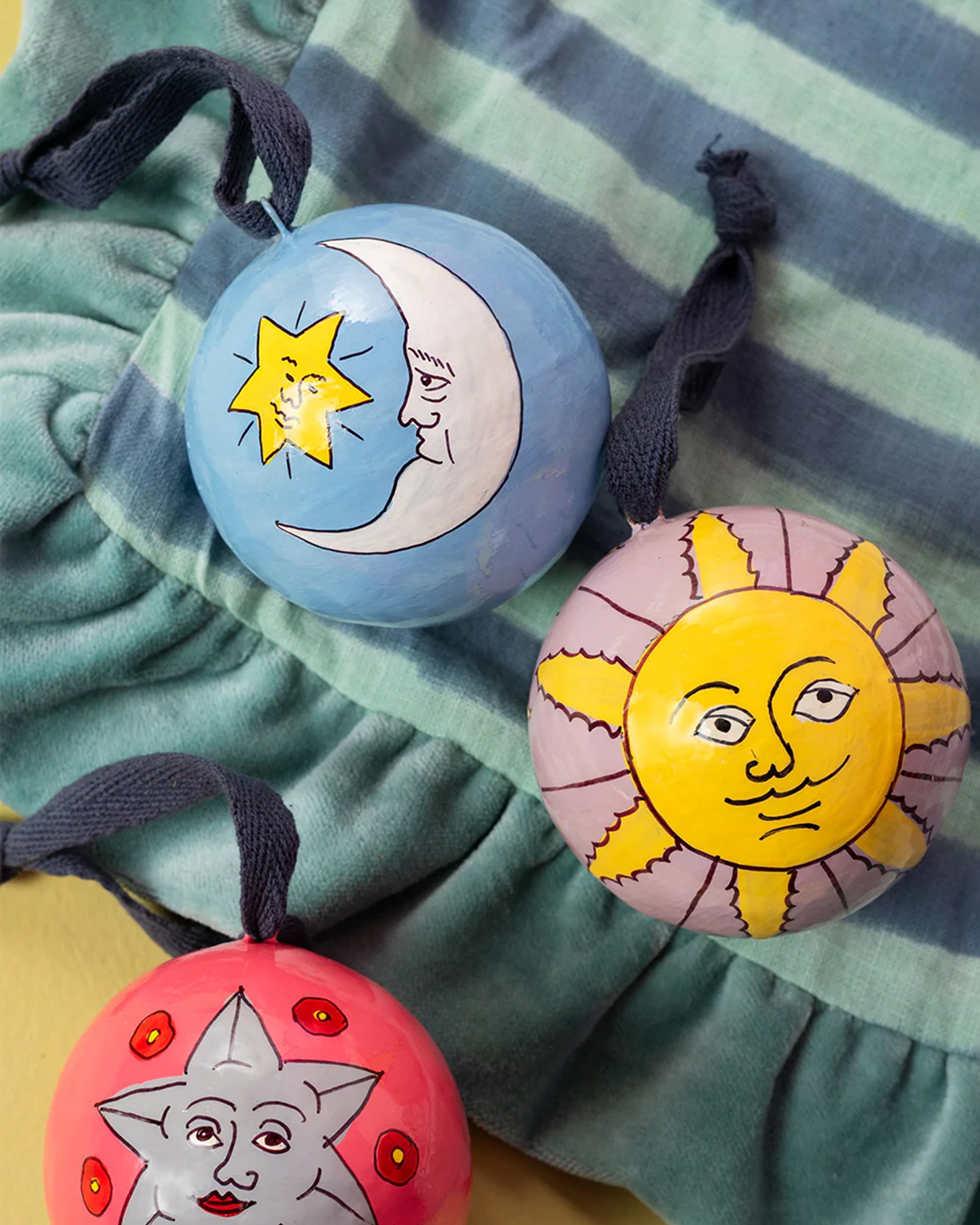 The Moon Blue Bauble