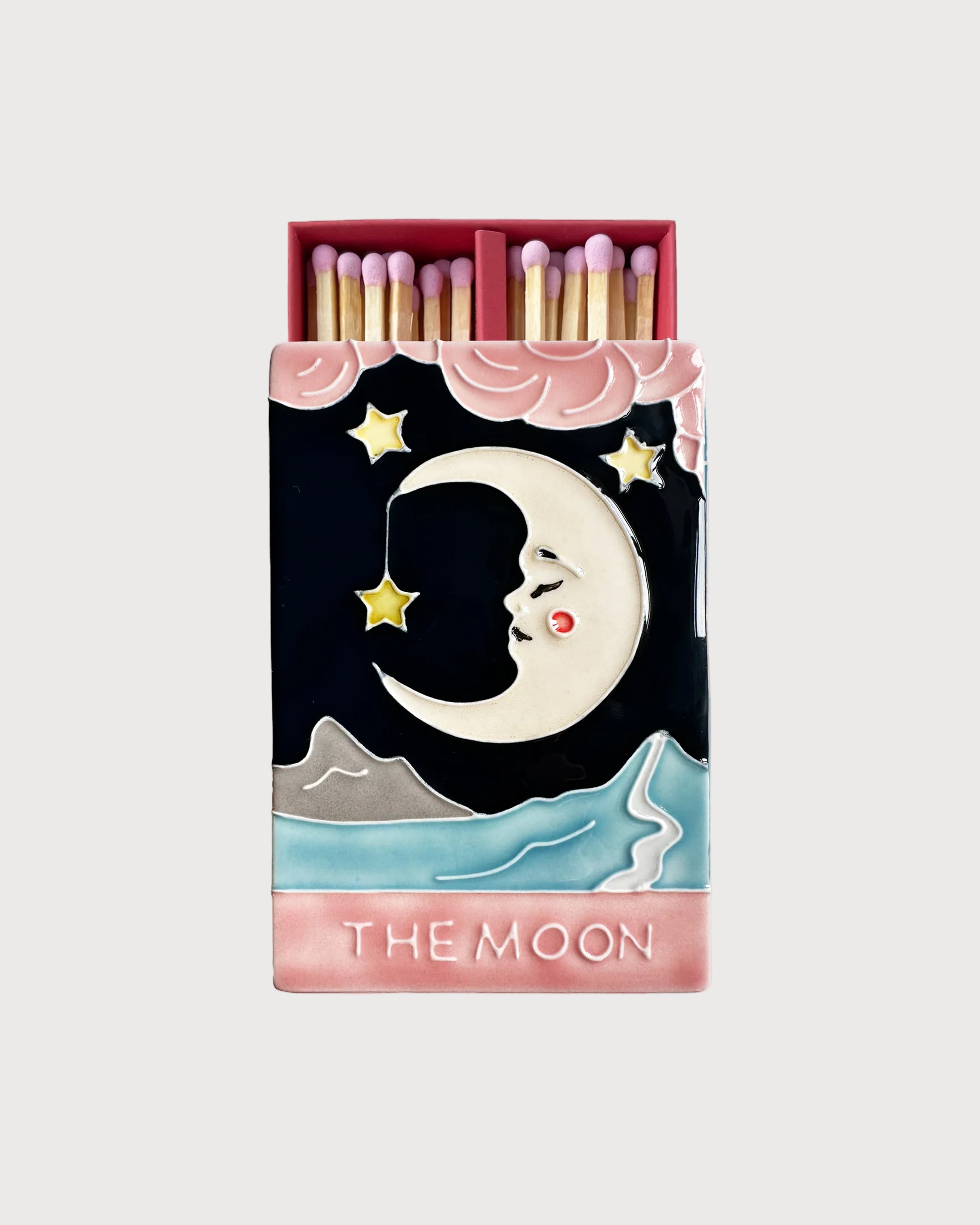 The Moon II Ceramic Matchbox