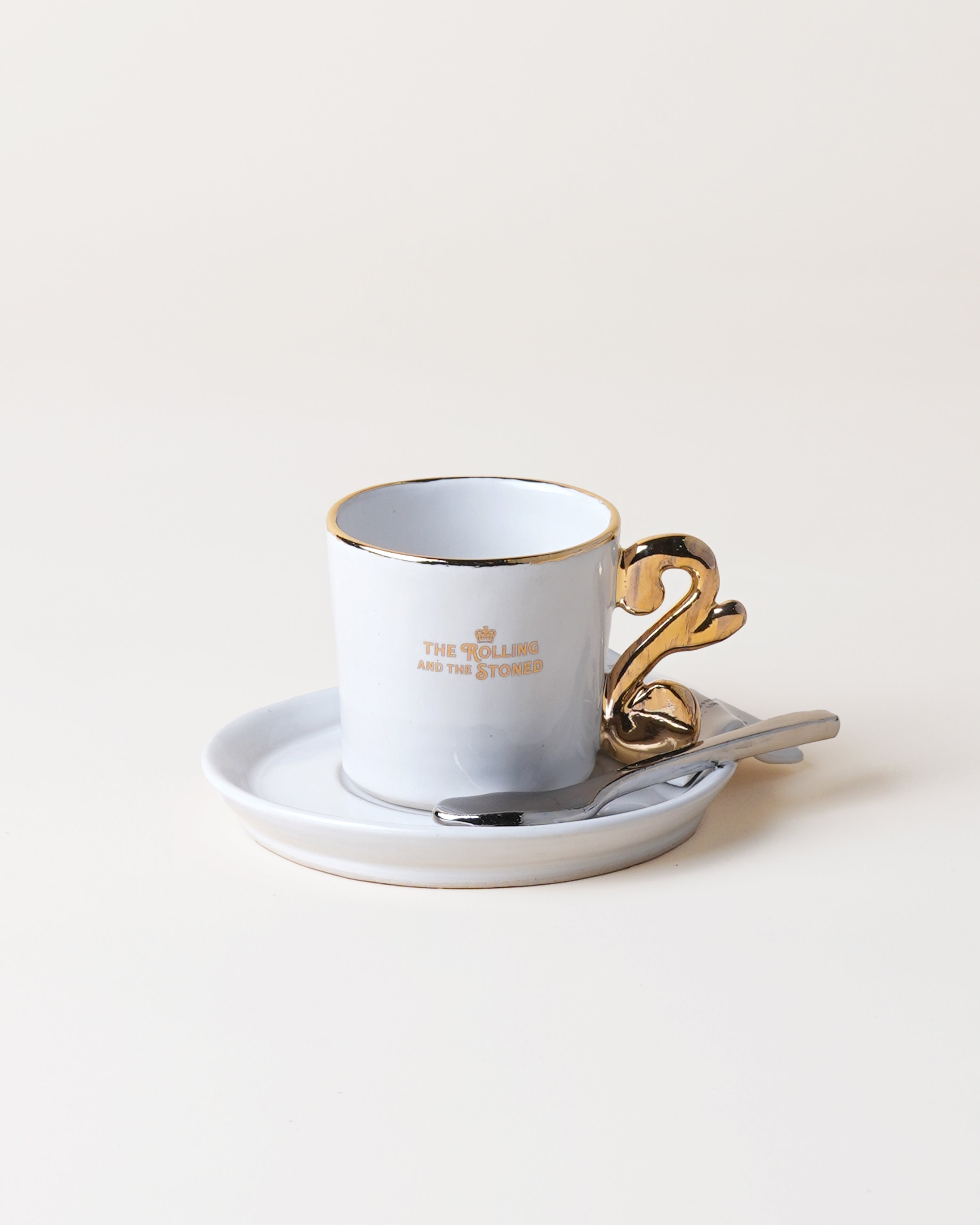 The Nouveau Curl Espresso Cup & Receipt