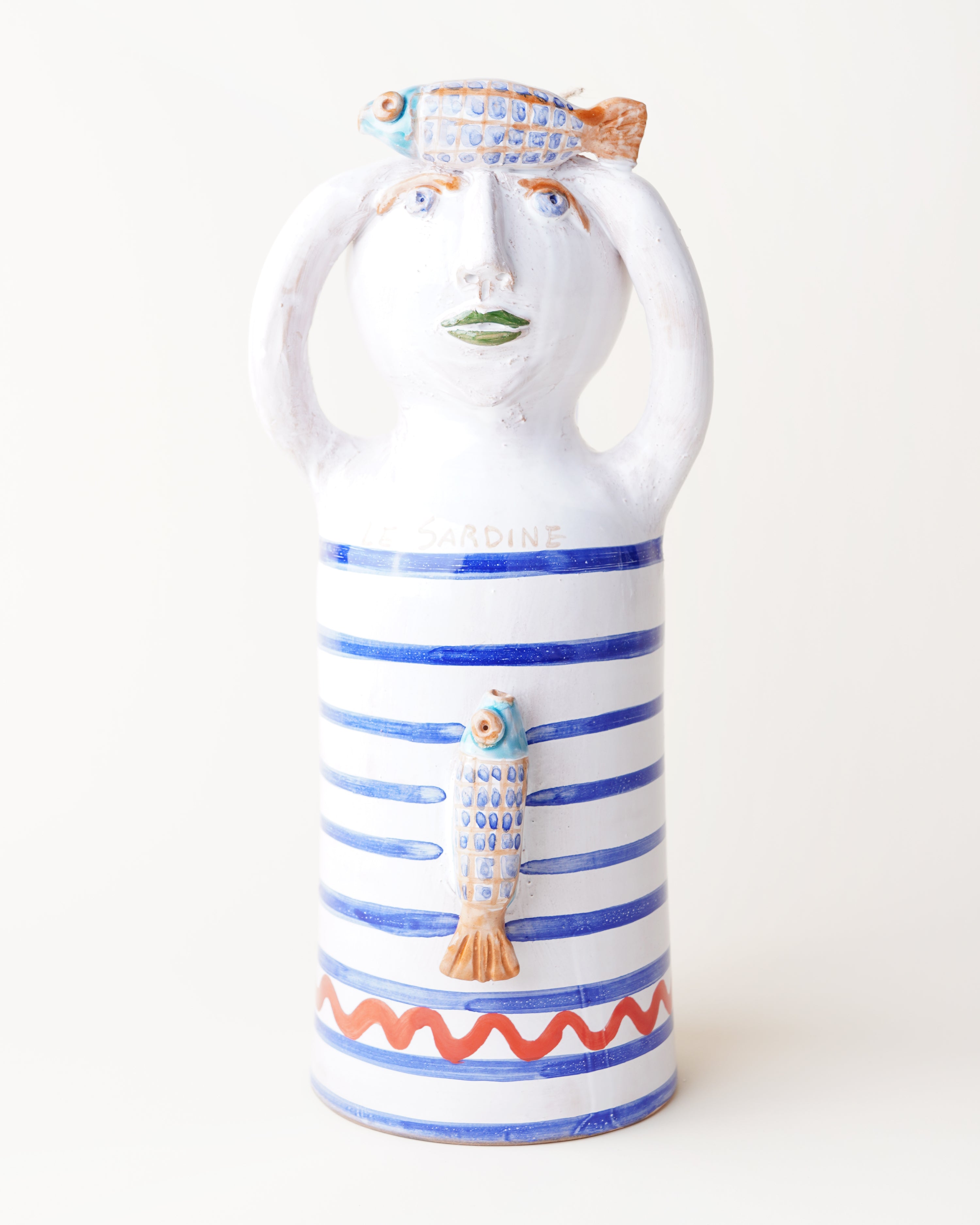 The Sardinas Candlestick Blue