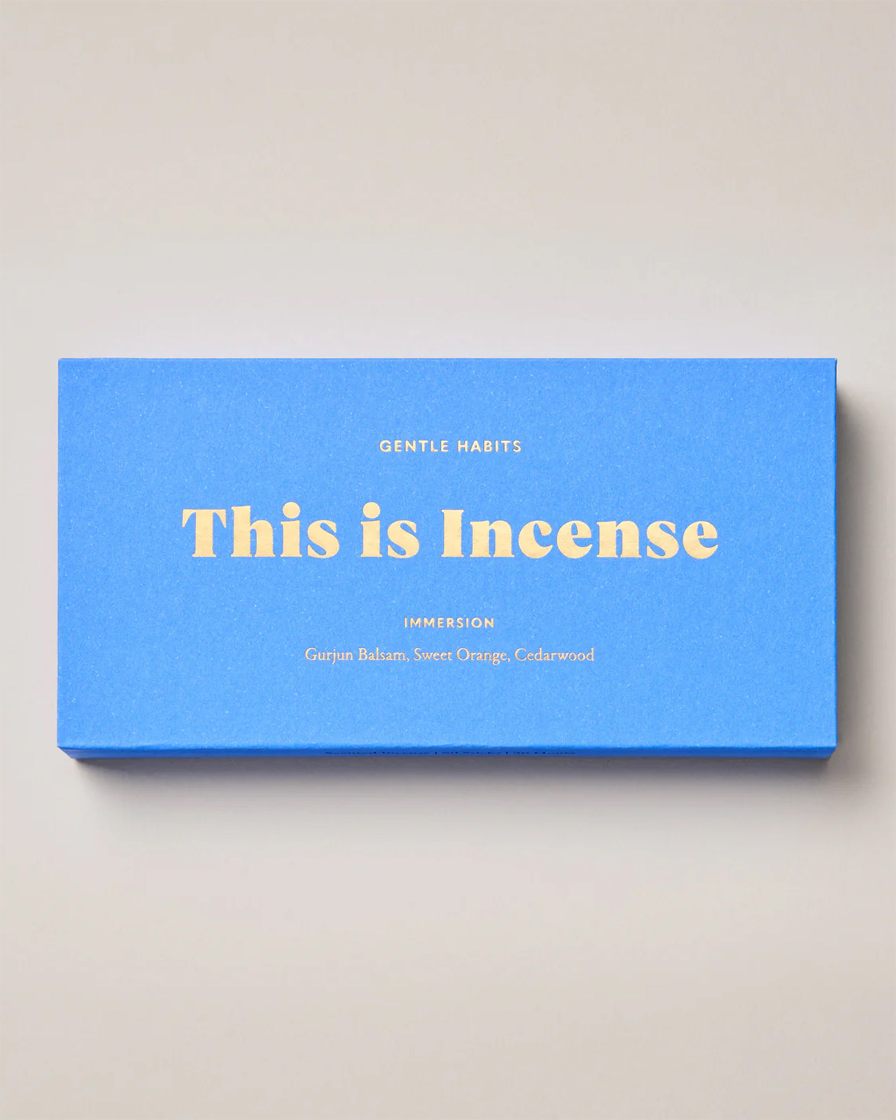 This Is Incense - IMMERSION