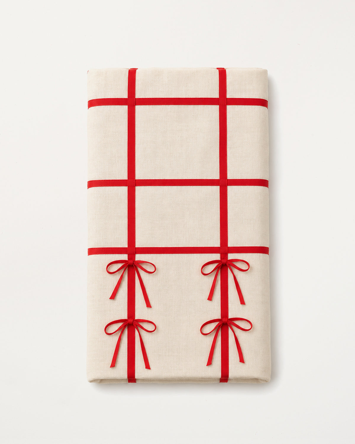 Tie Me Up Linen Tablecloth 180x320cm