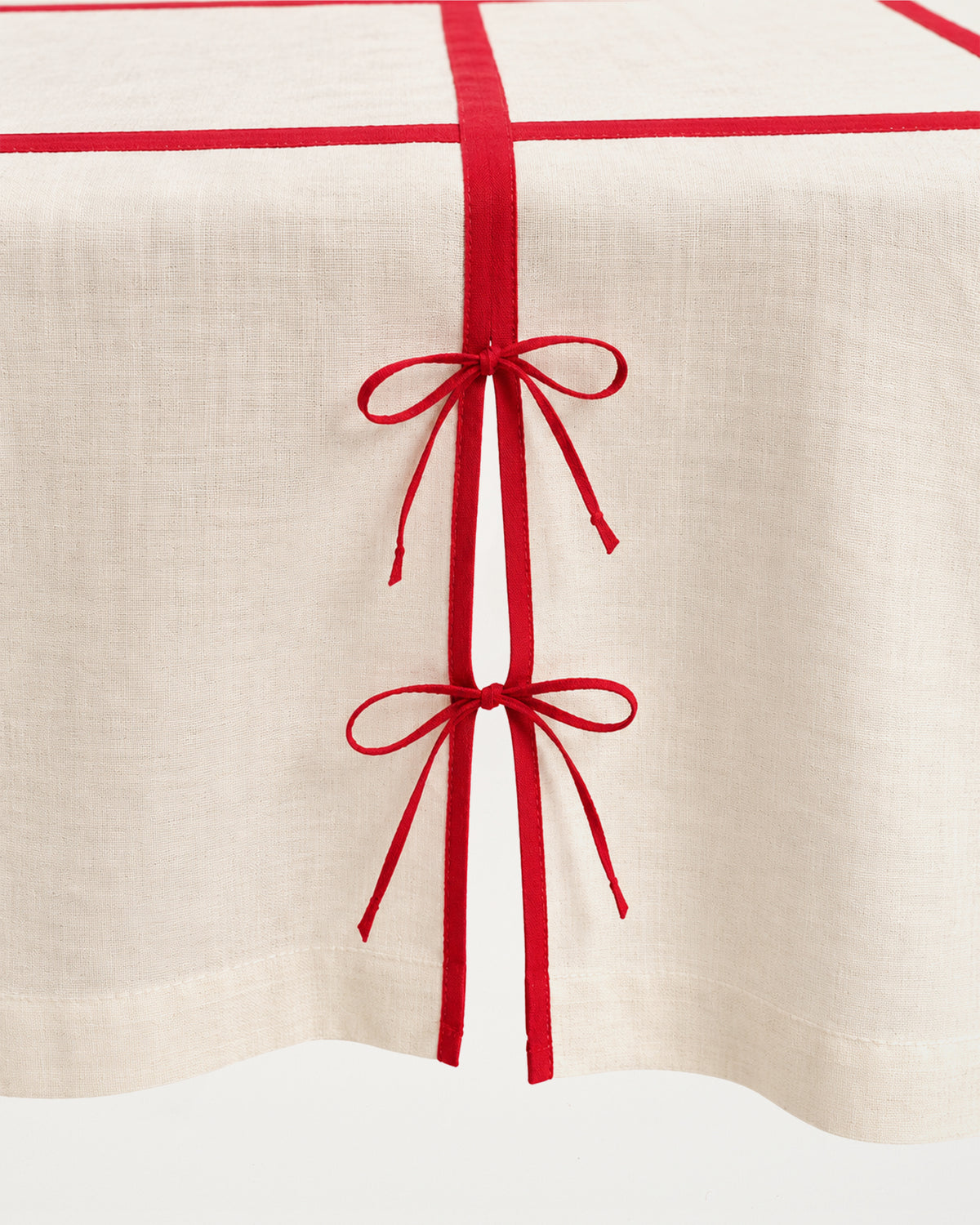 Tie Me Up Linen Tablecloth 180x320cm