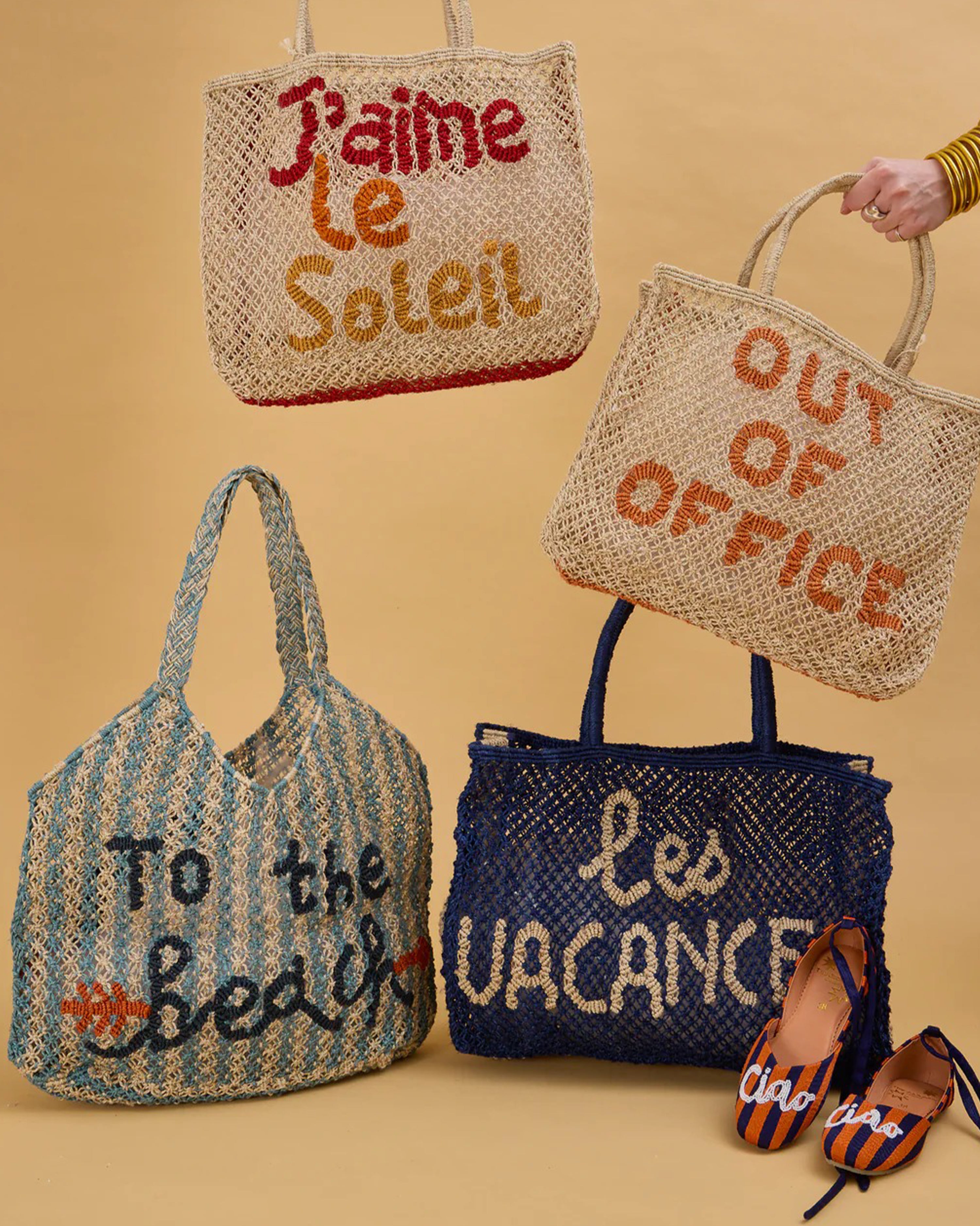 To The Beach Drew Sky, Natural & Navy