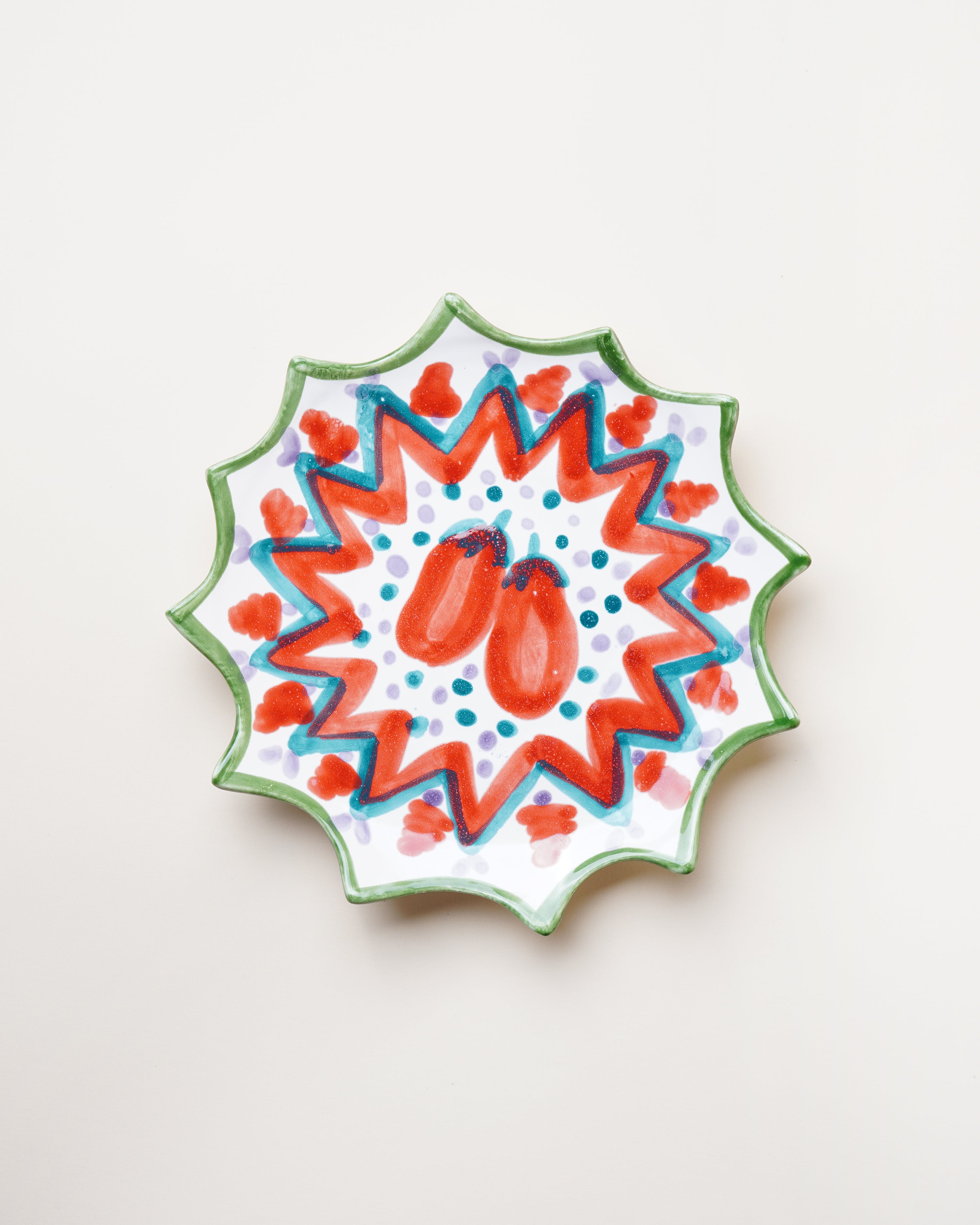 Tomatoes Dessert Plate D24cm