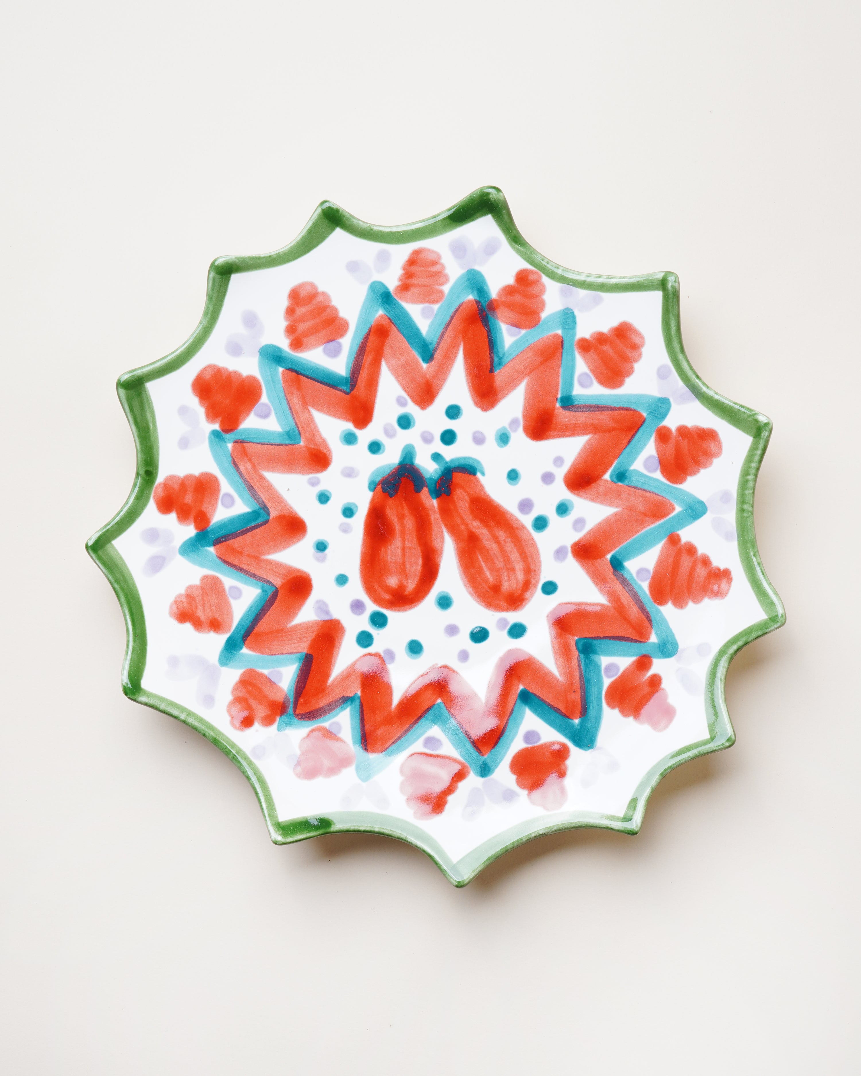 Tomatoes Dessert Plate D30cm