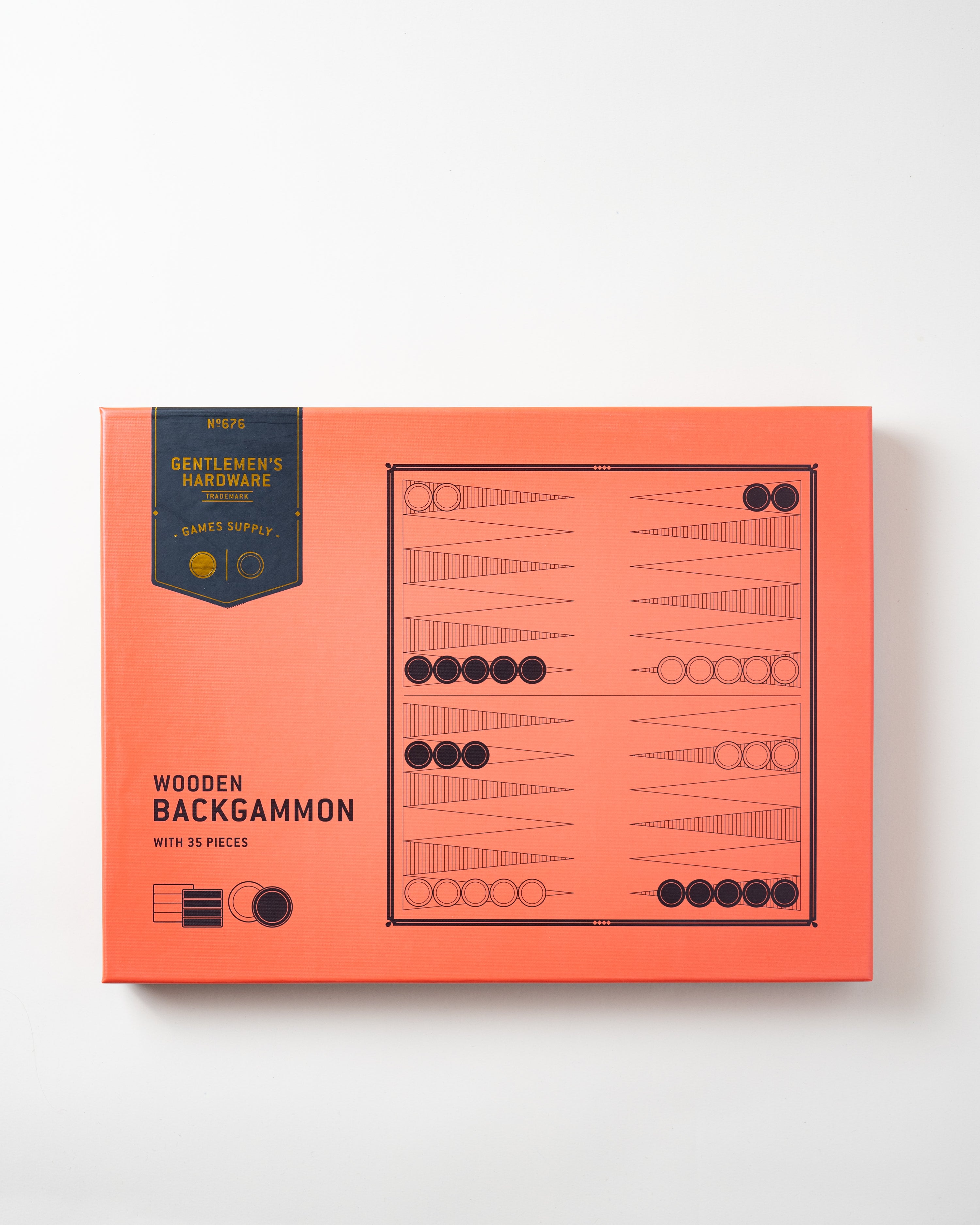 Wooden Backgammon
