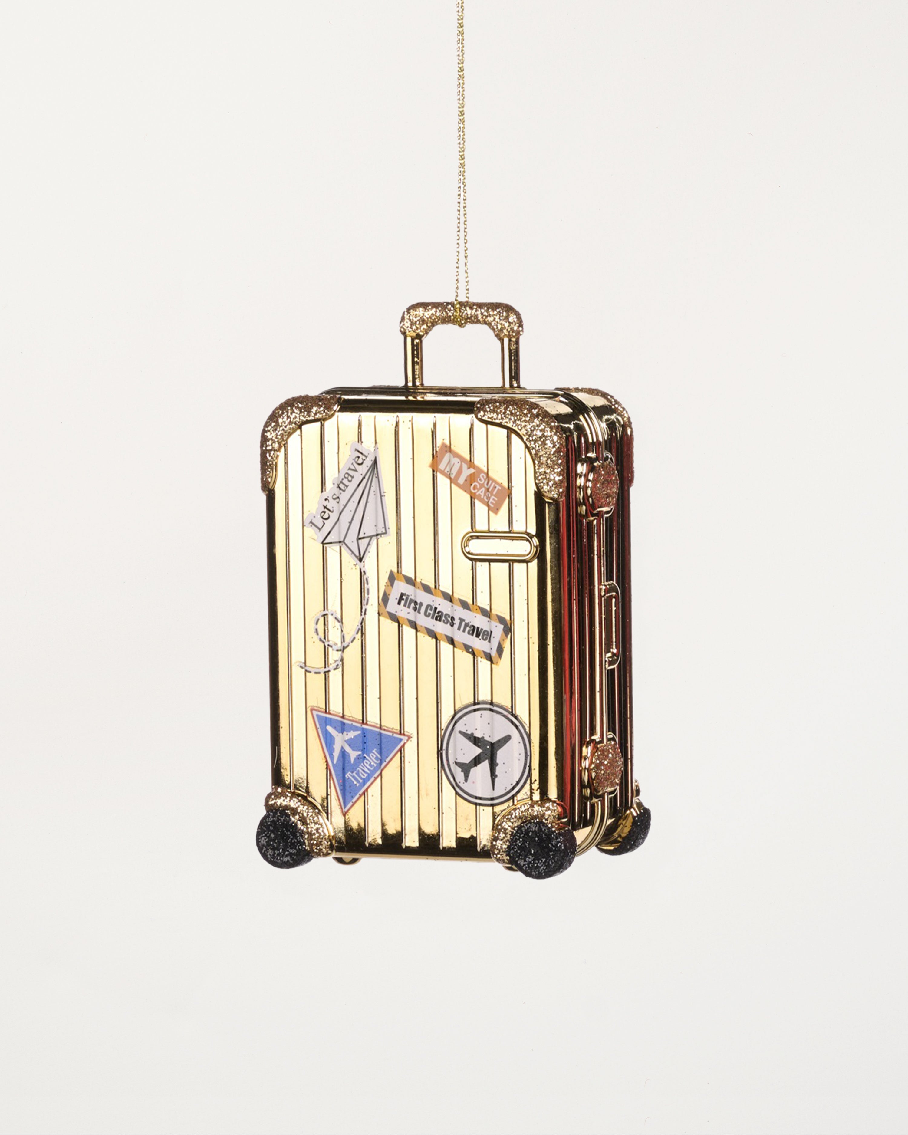 Xmas Travel Luggage Bauble