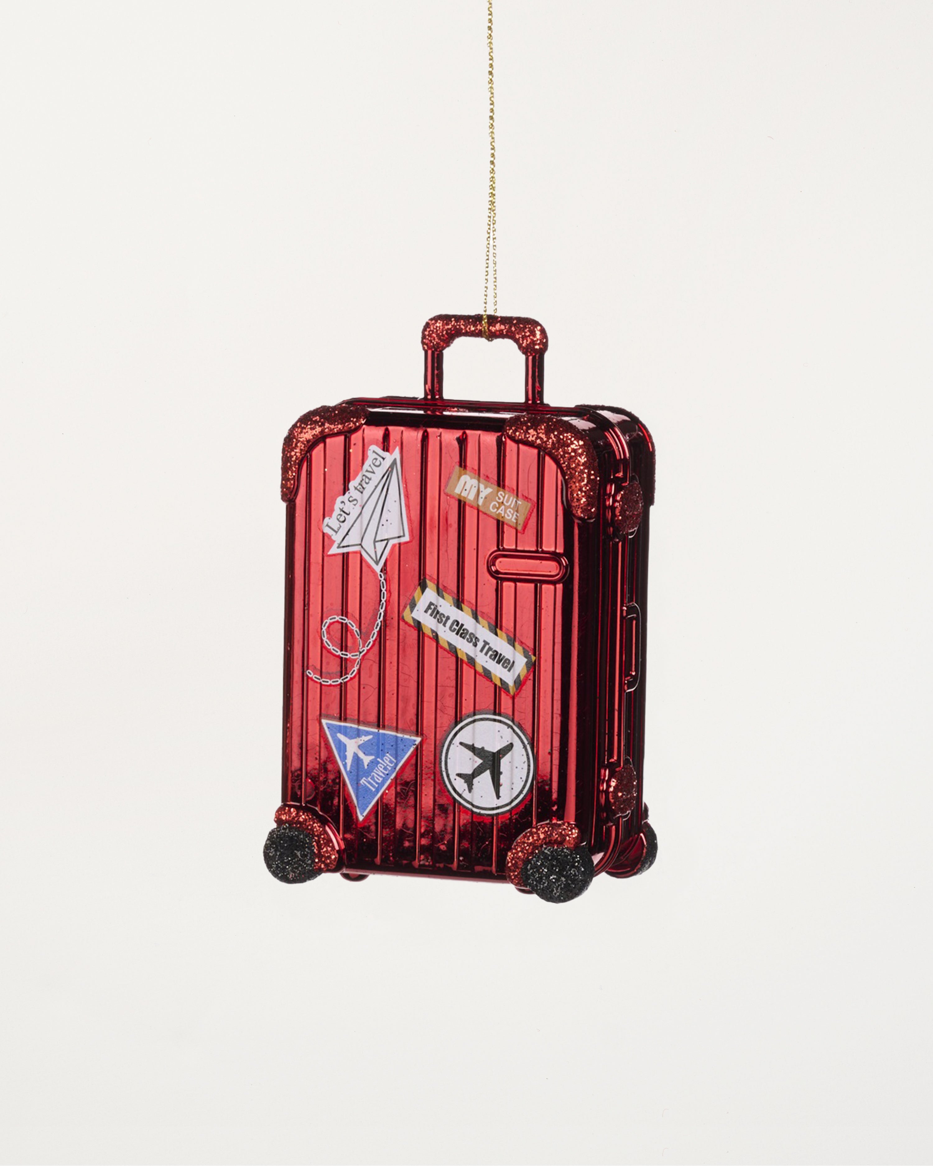 Xmas Travel Luggage Bauble