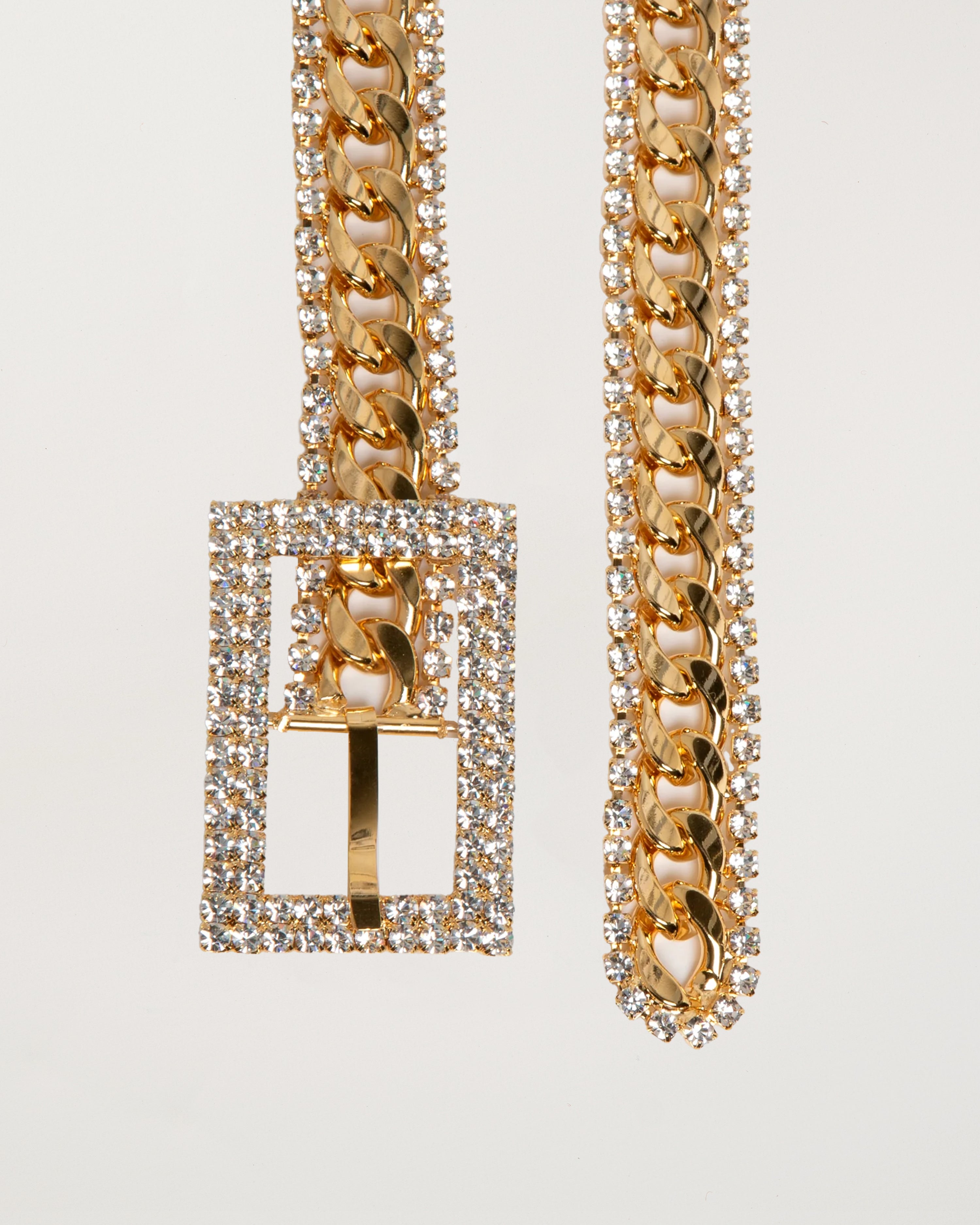 Yuval Belt Gold & Crystal S/M