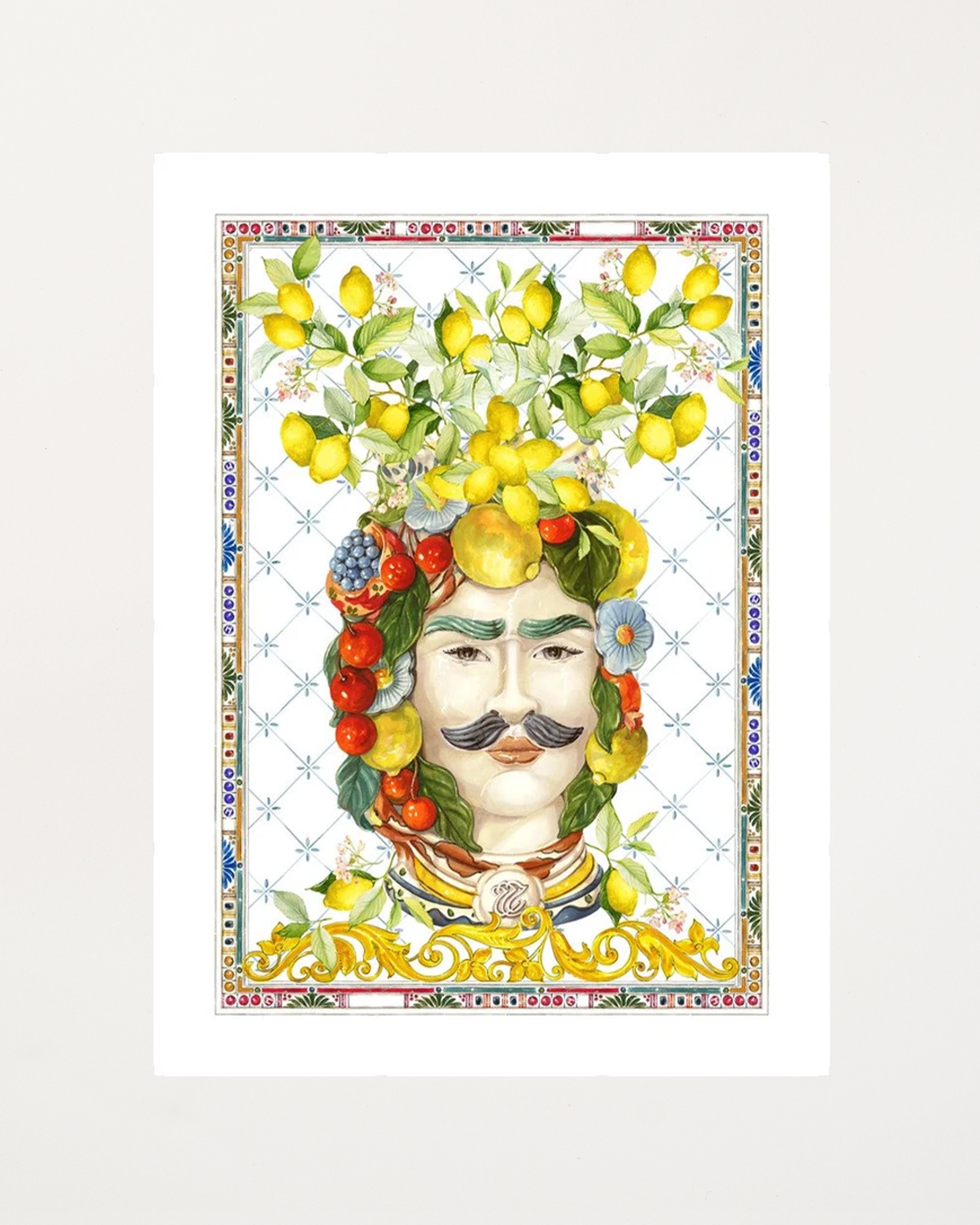 Zagara Man Kitchen Towel 50x70cm