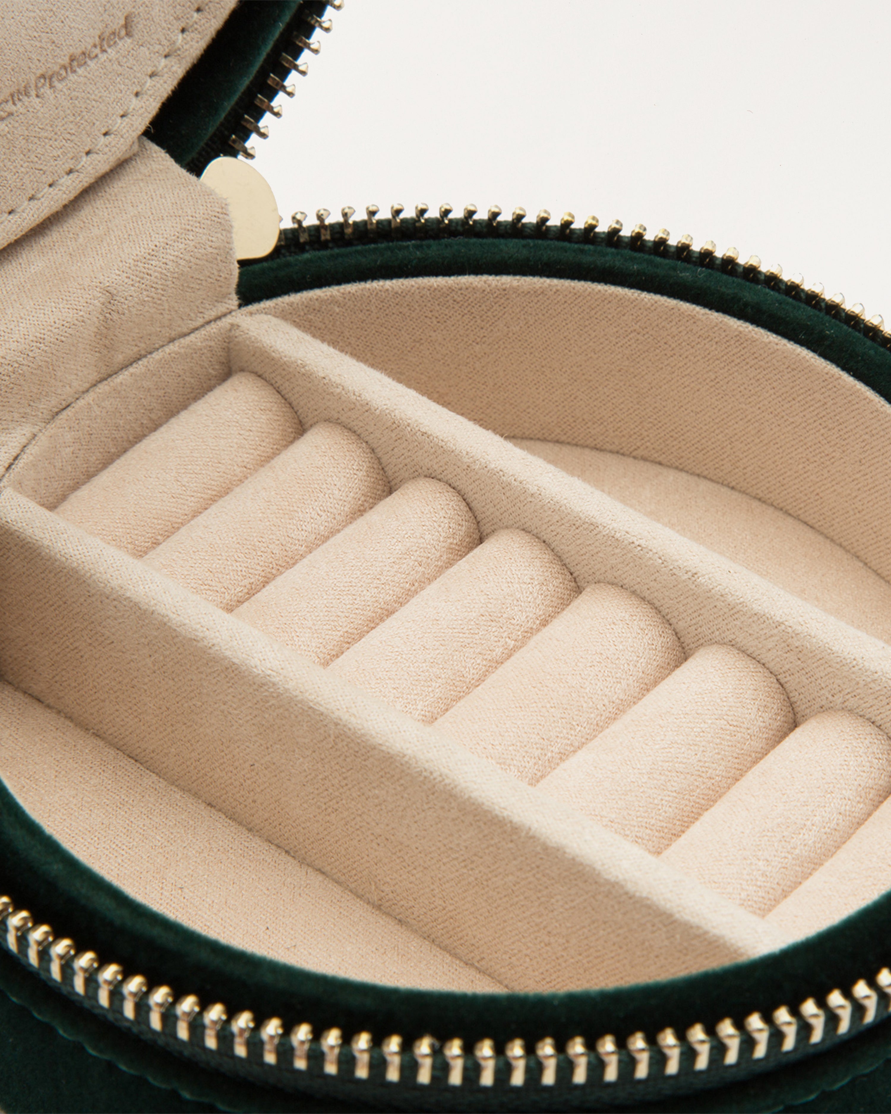 Zoe Travel Round Forest Green