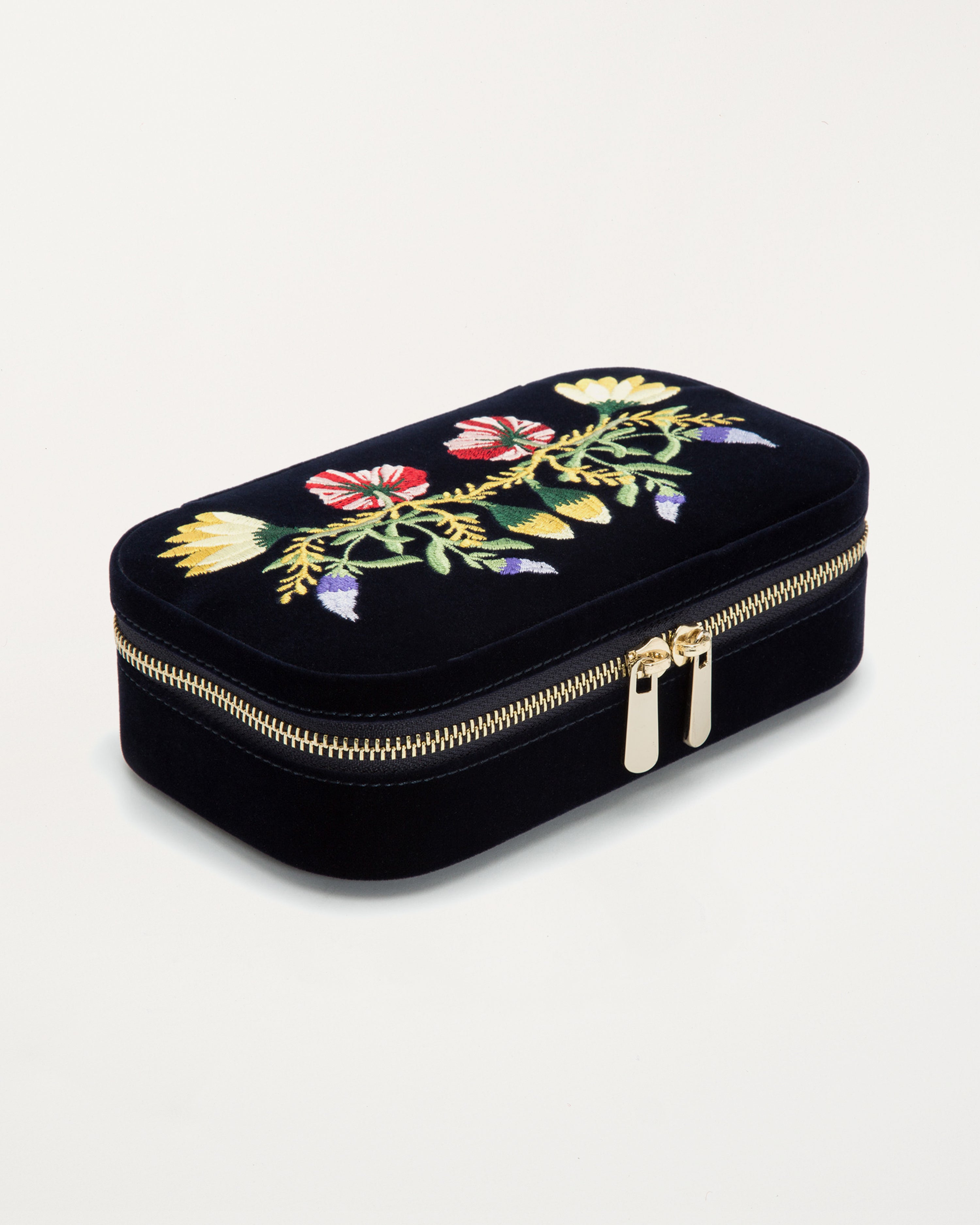 Zoe Travel Zip Case Indigo