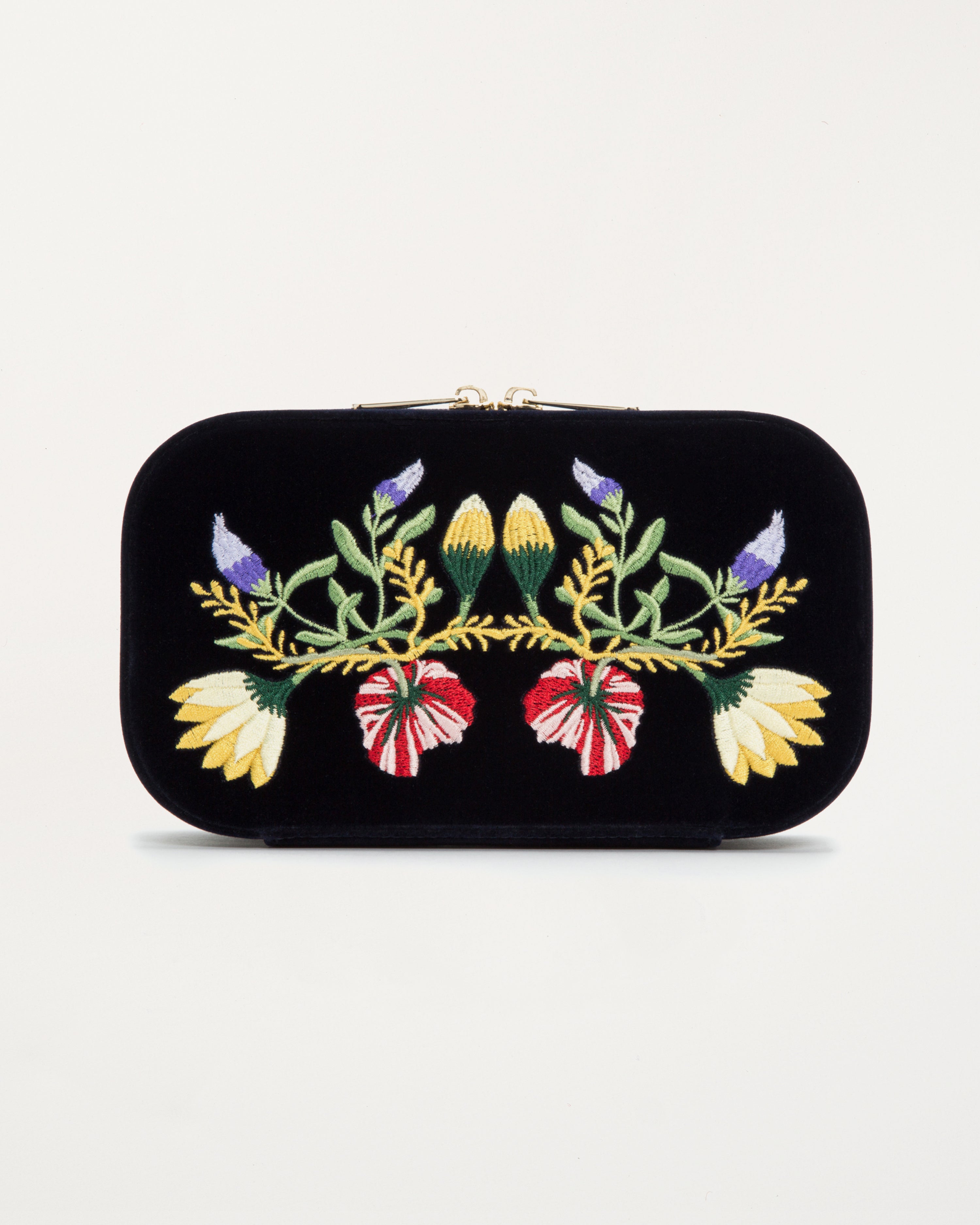 Zoe Travel Zip Case Indigo