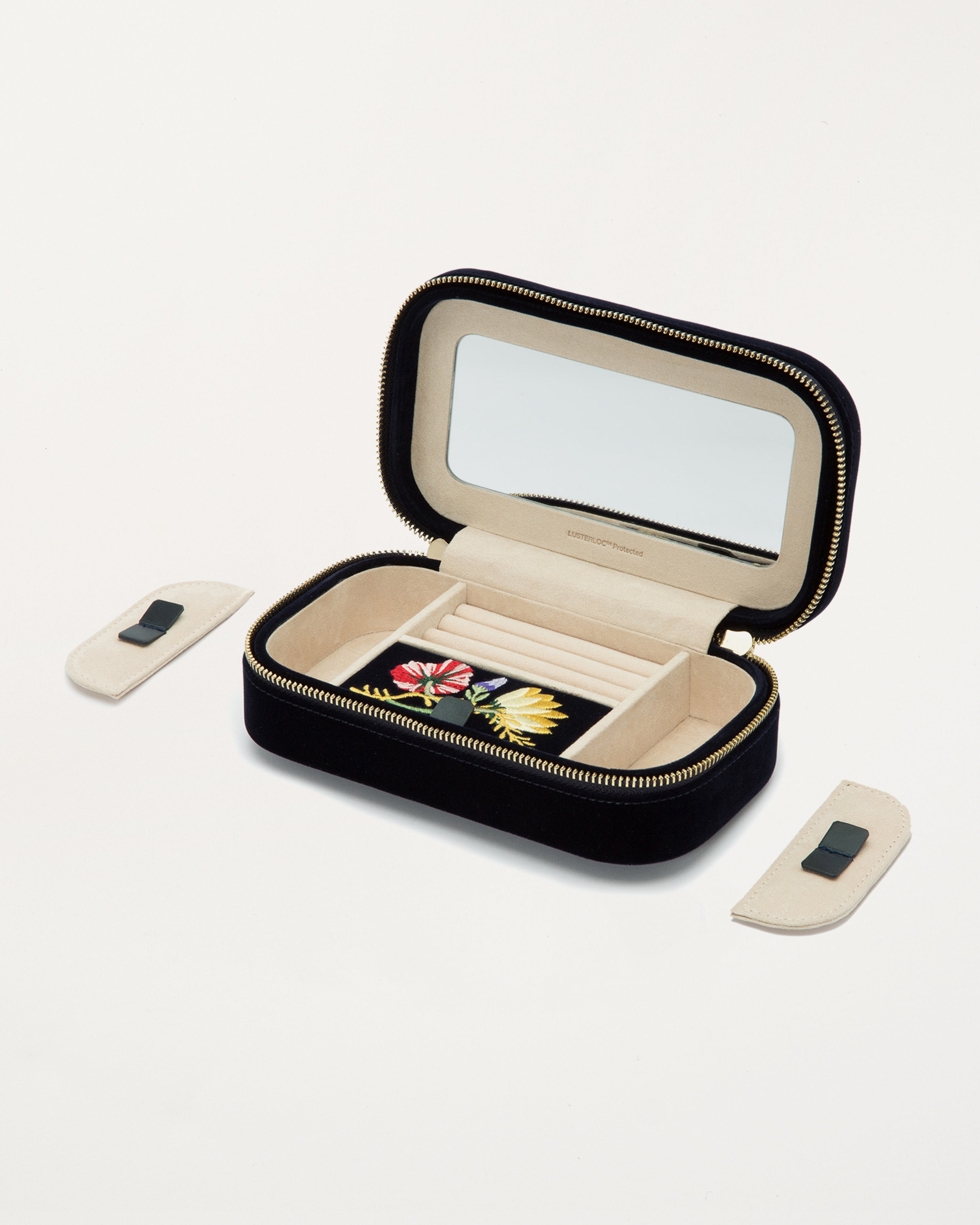 Zoe Travel Zip Case Indigo