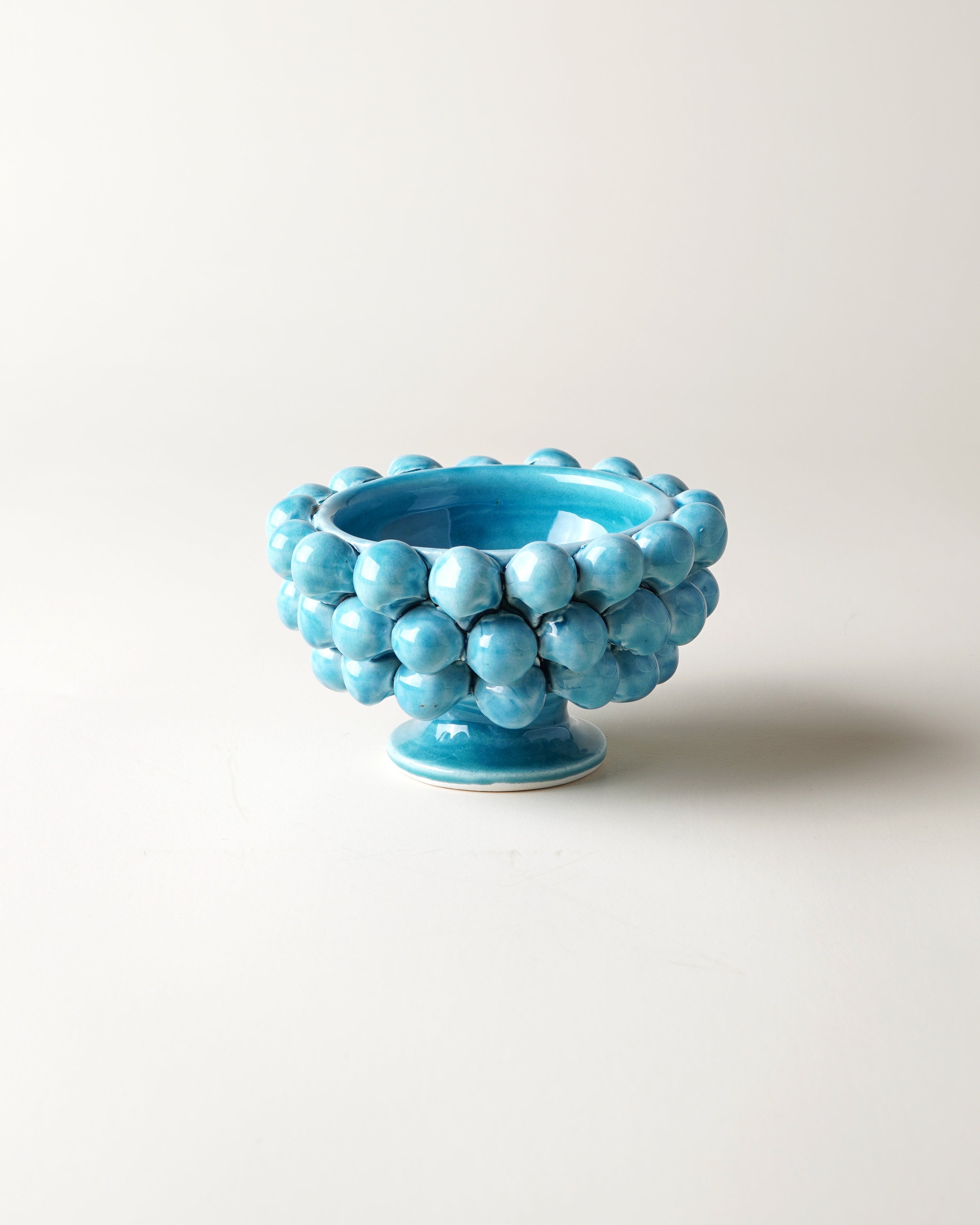 Small Pigna Aperta Bowl Light Blue D11cm