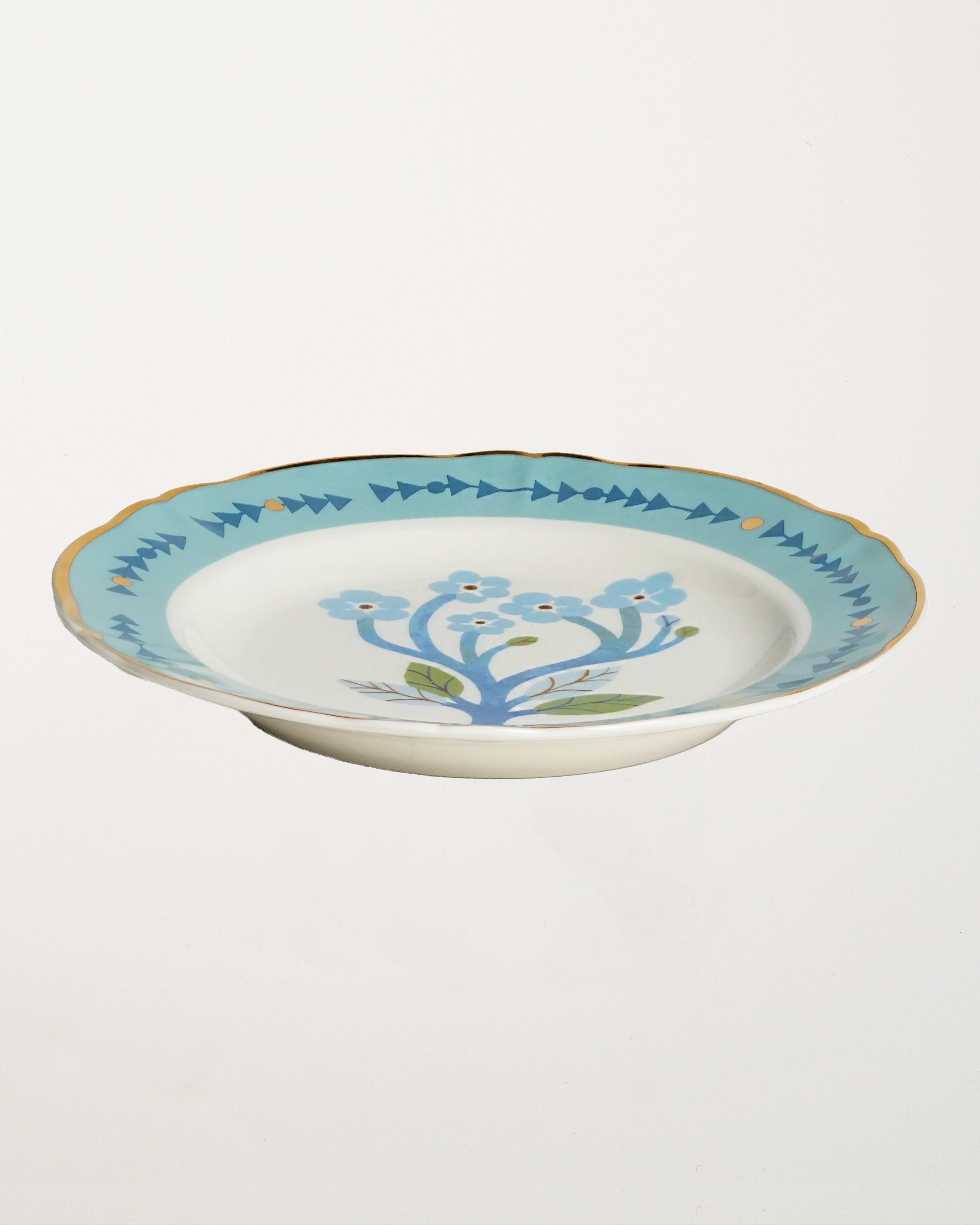 Dessert Plate Botanica Blue D20.5cm