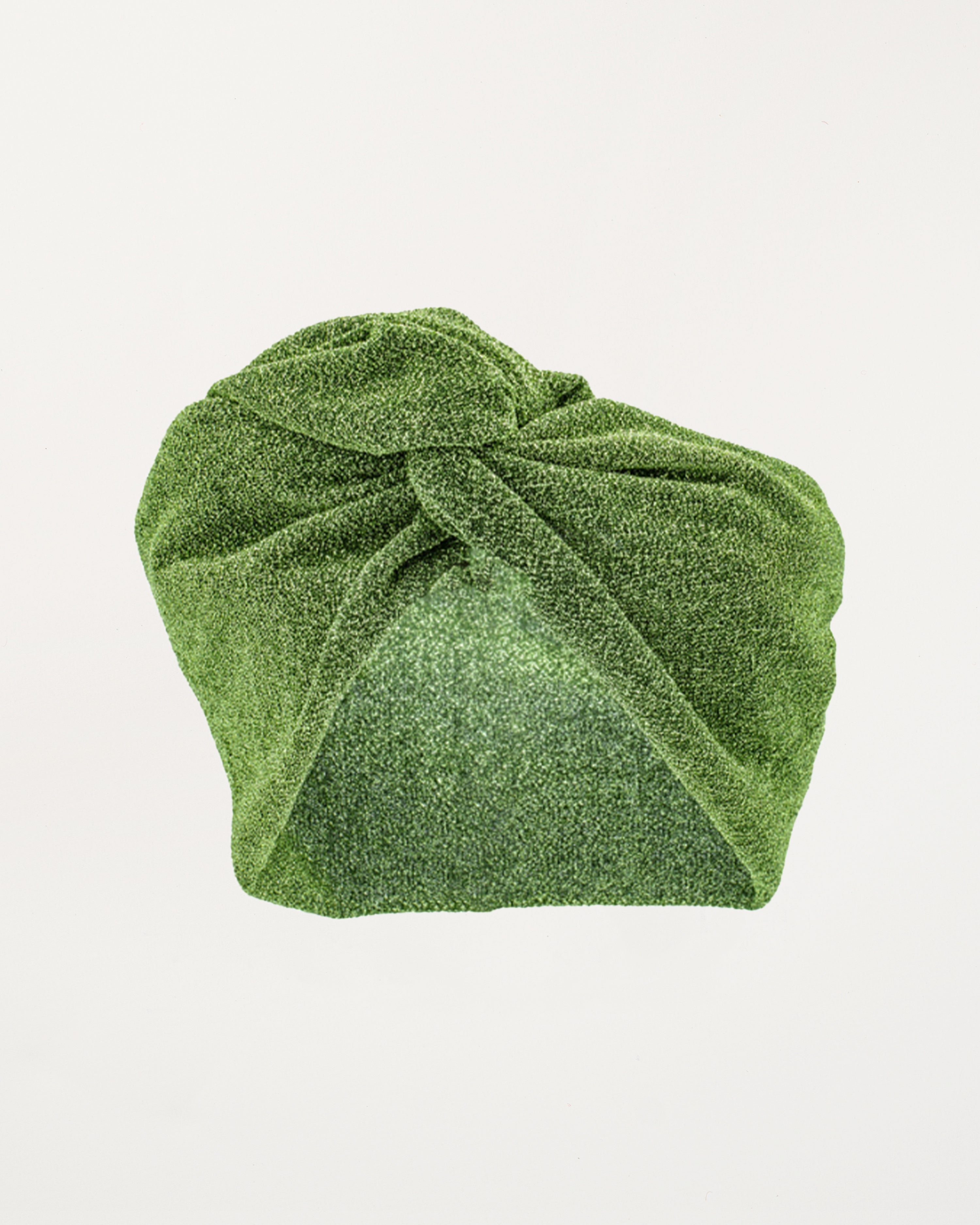 Shimmer Green Turban/M