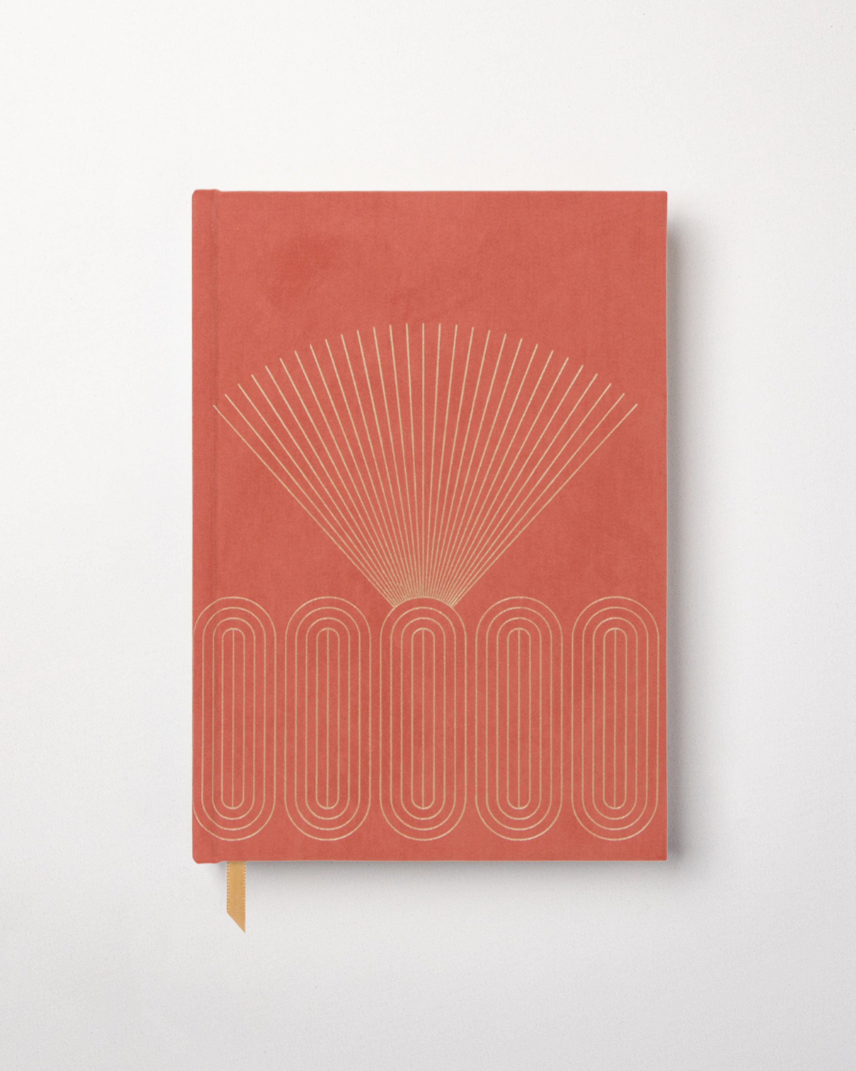 Journal Terracotta Radiant Rays