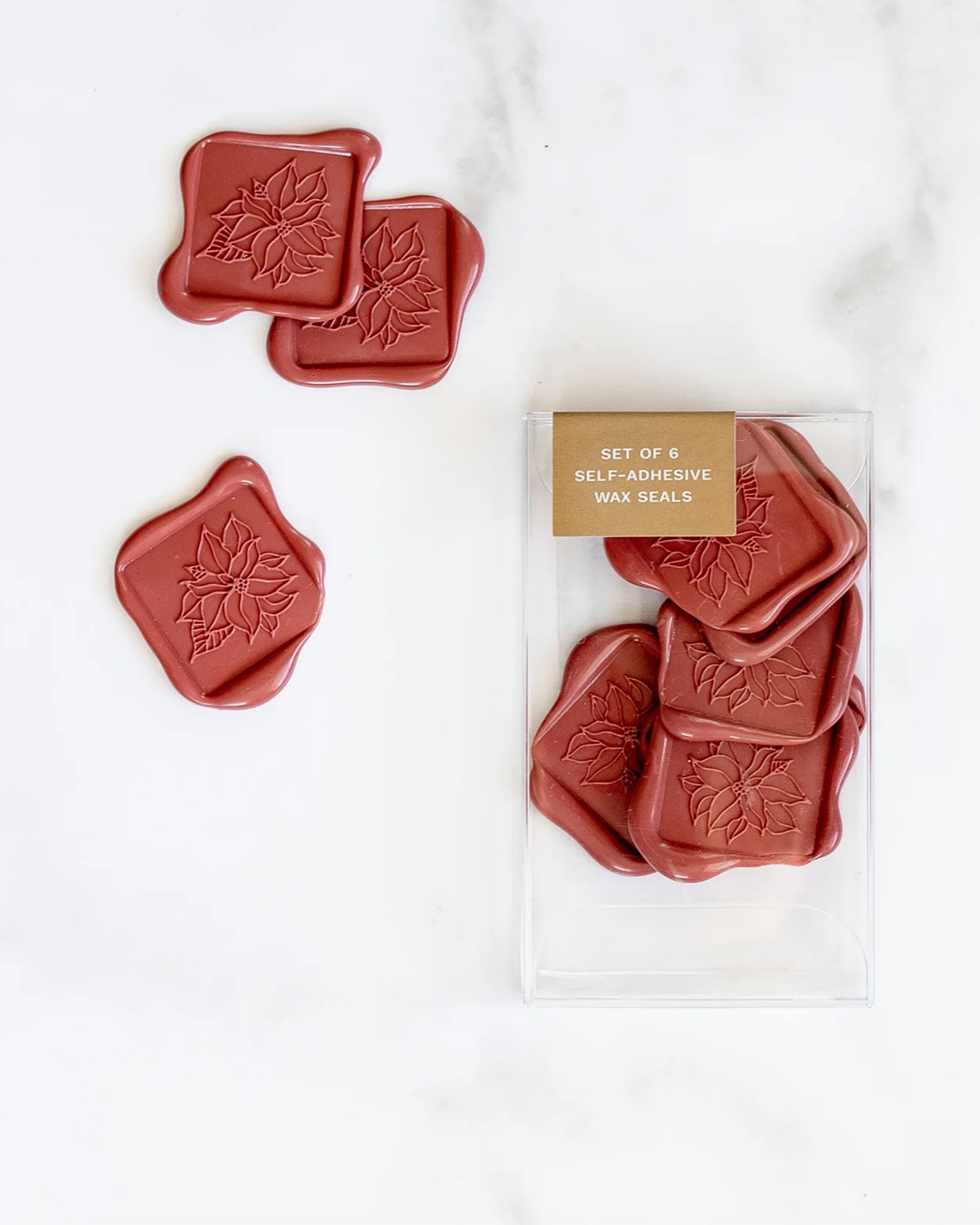 Poinsettia Wax Seal Set