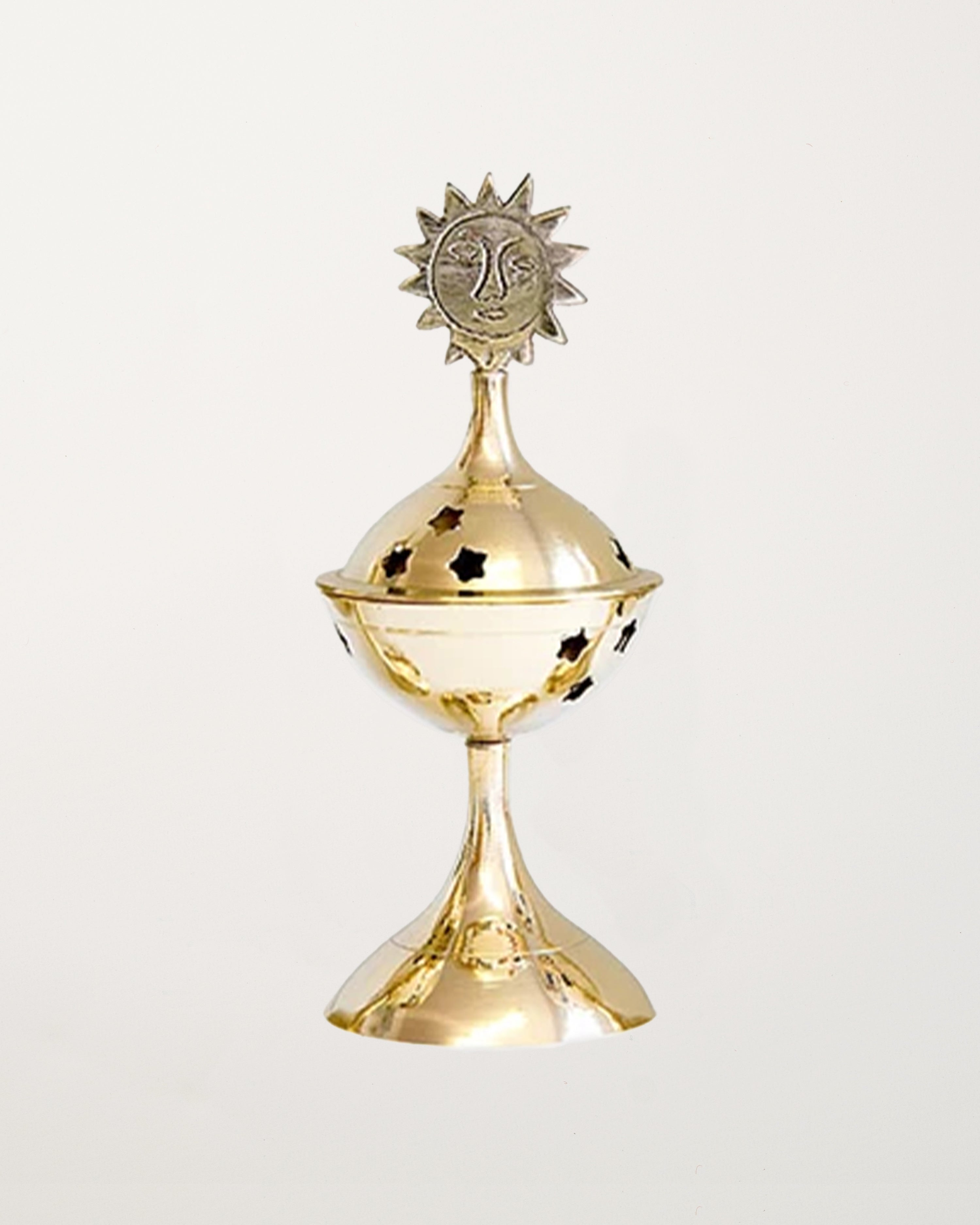Celestial Brass Burner Sun