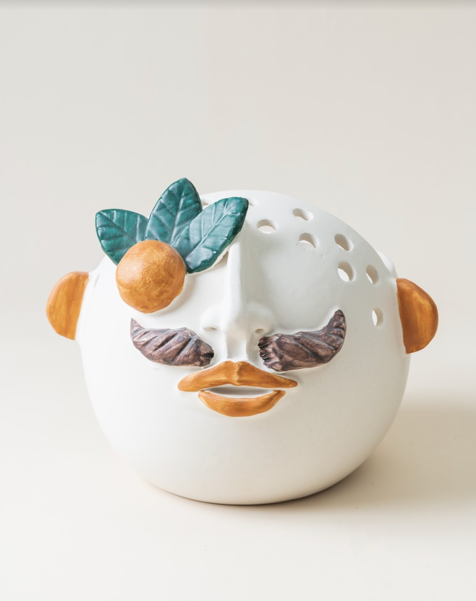 Calogero Mandarins Flower Pot