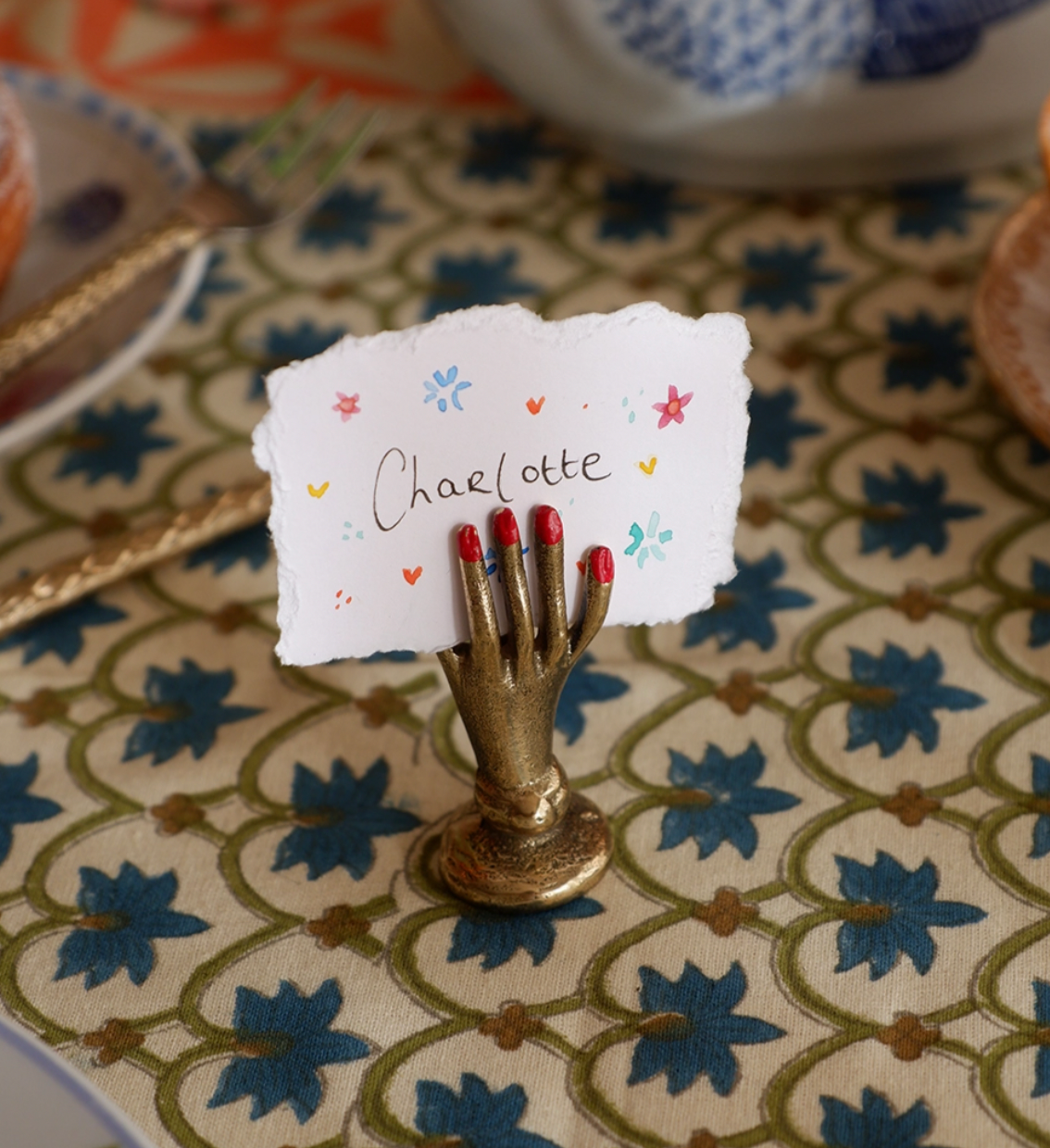 Bella Hand Card Holder