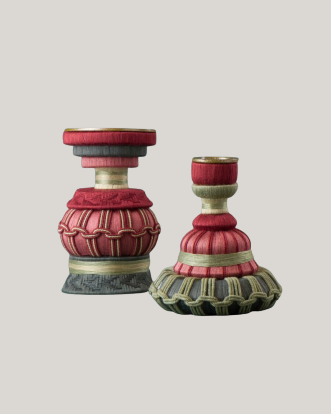 Set of 2 Candlesticks You & Me