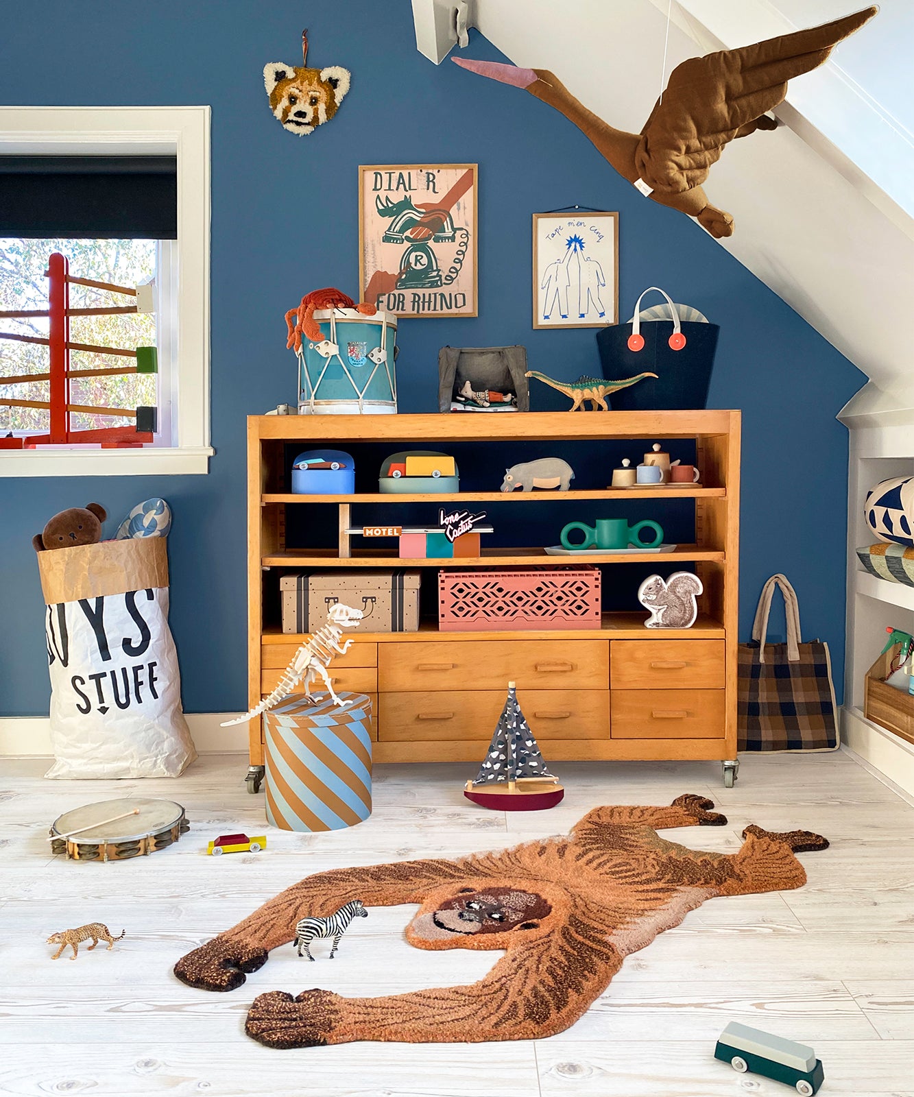 Oddly Orang Utan Rug Small