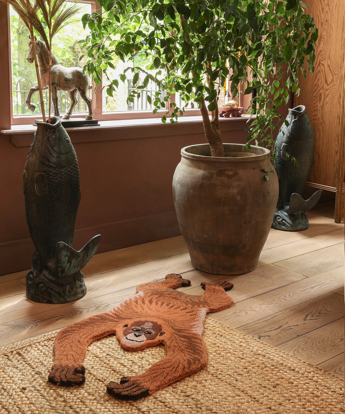 Oddly Orang Utan Rug Small