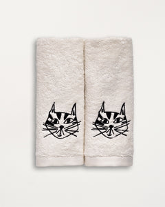 Kitchen Towel Set Cat