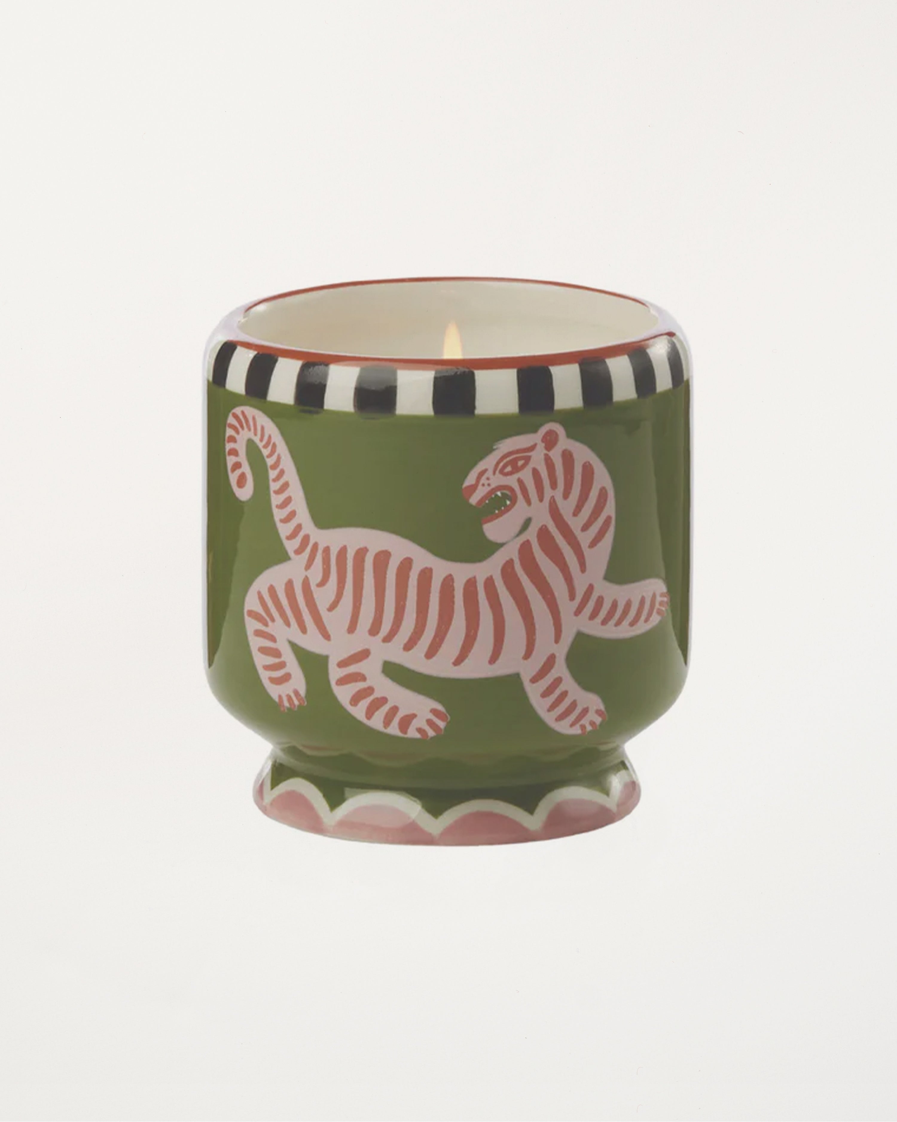 Adopo Tiger Ceramic Candle