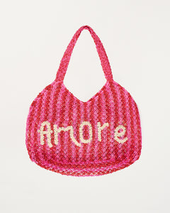 Amore Dora Pink, Scarlet & Natural