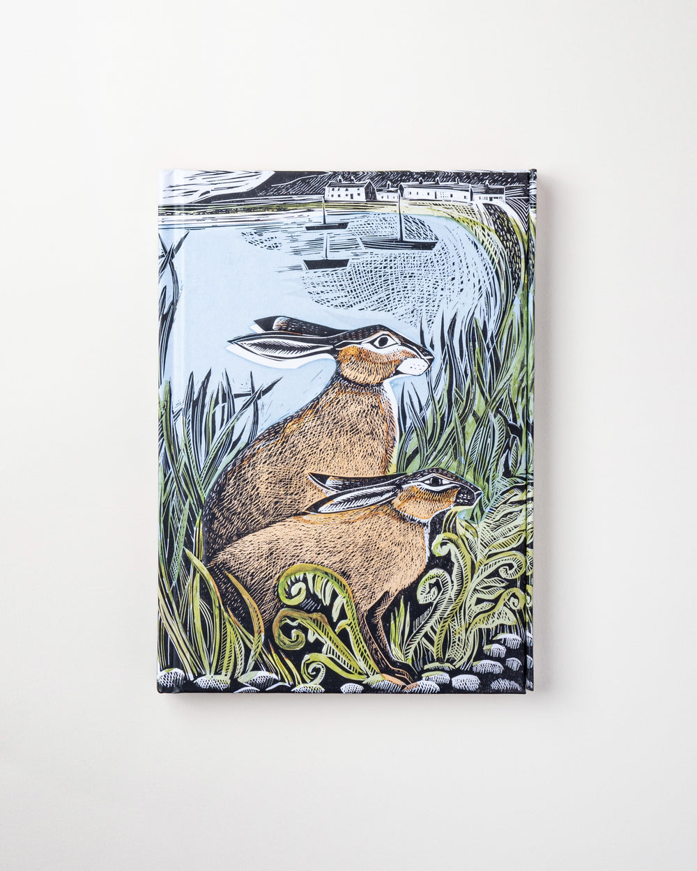 Angela Harding Rathlin Hares Foiled Journal