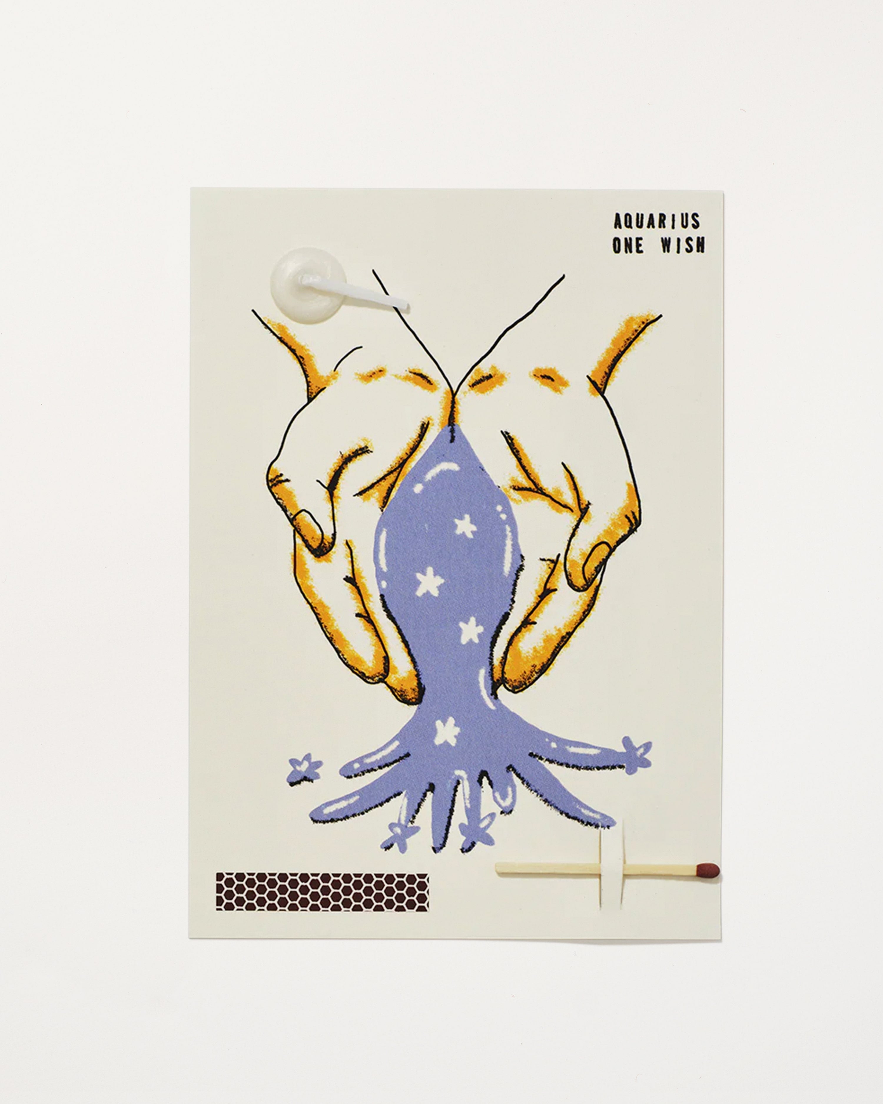 Aquarius Wish Card