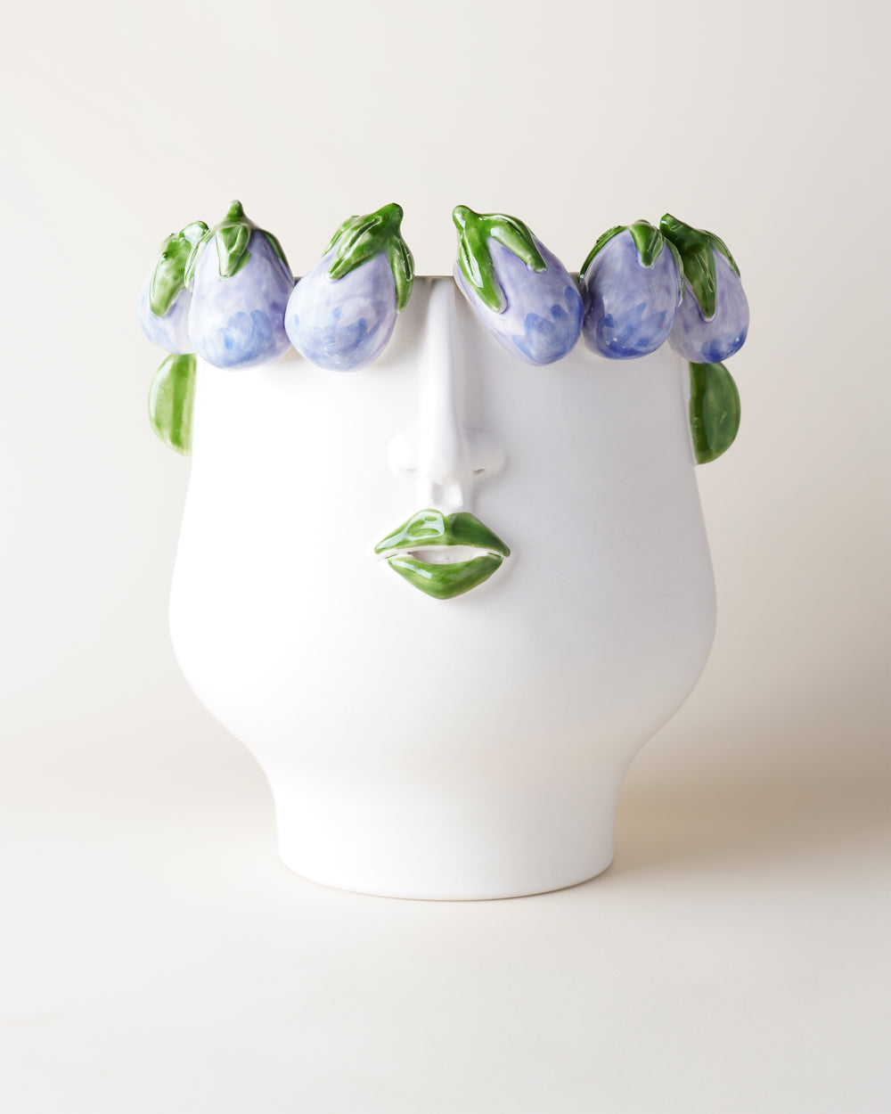 Aubergines Medium Vase