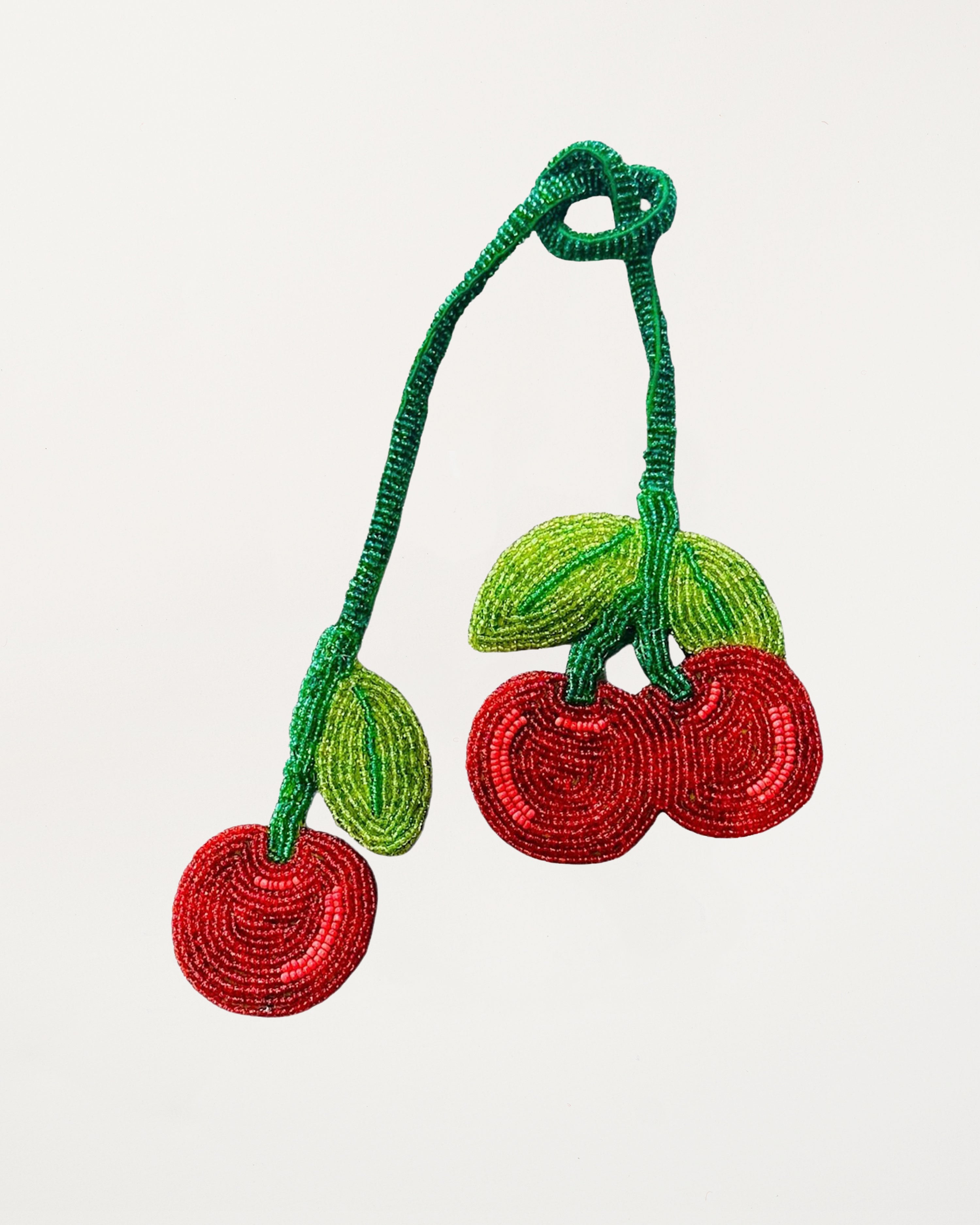 Bag Charm Cherries