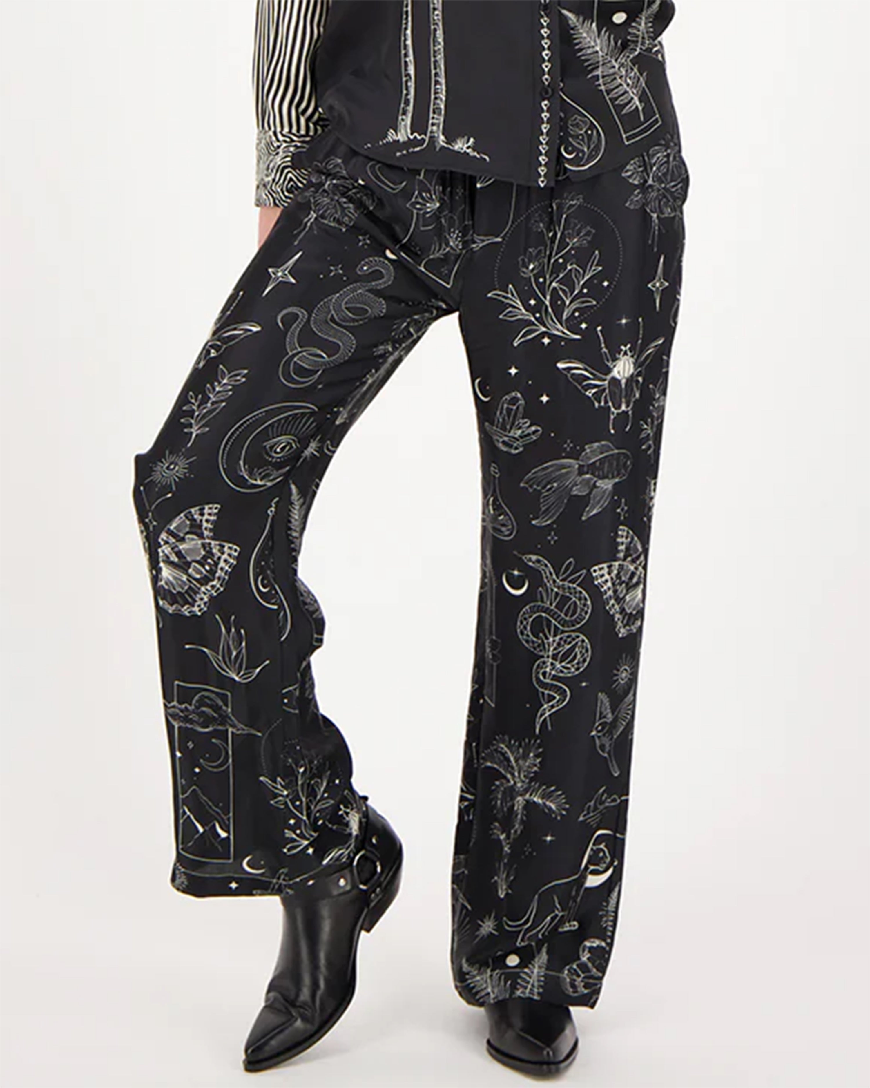 Bailey Black Magic Straight Leg Track Pants