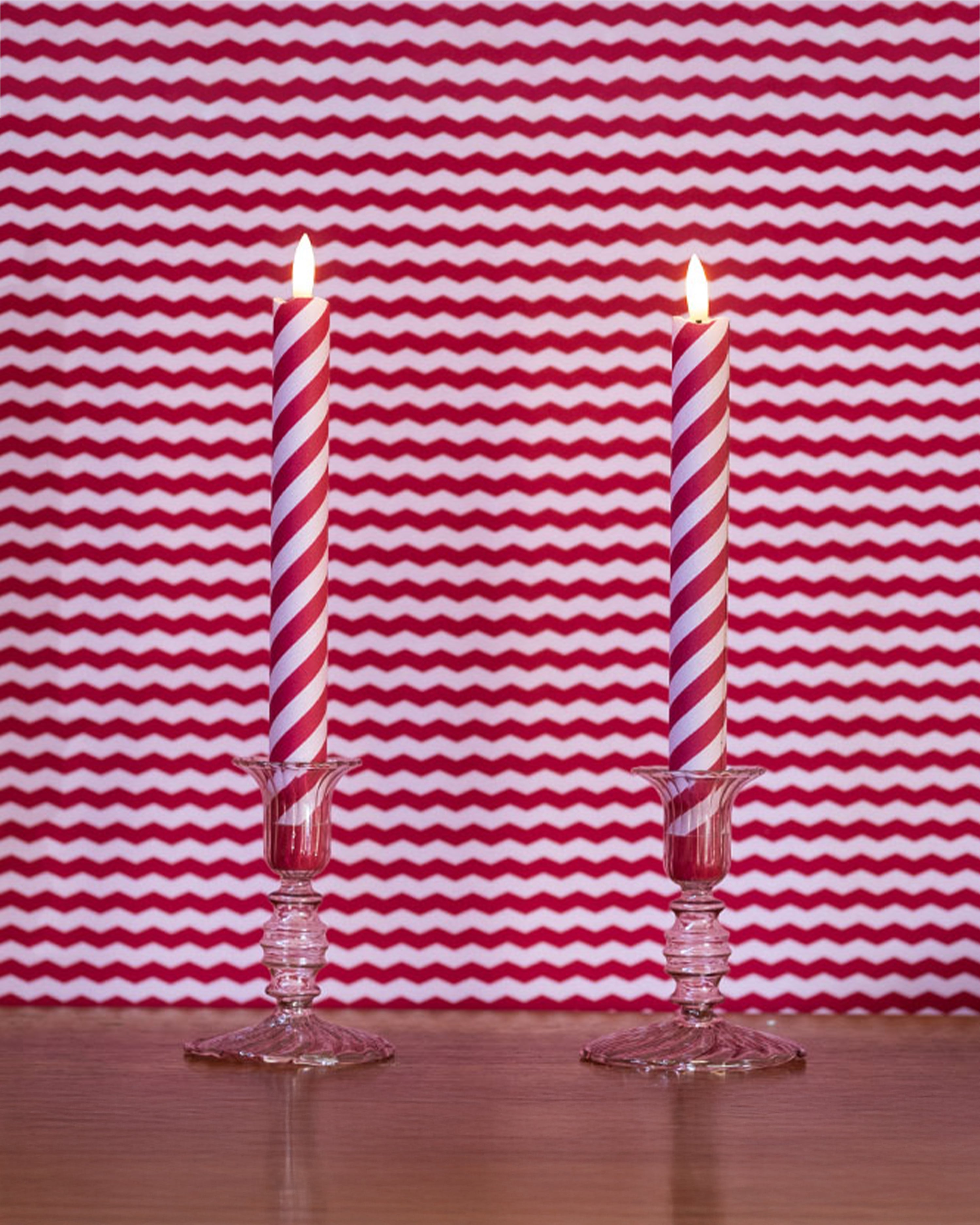 Barley Twist Flameless LED Wax Candles Lip Lock