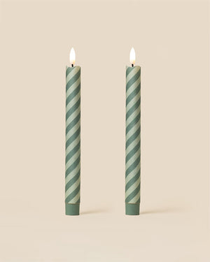 Barley Twist Flameless LED Wax Candles Glasshouse