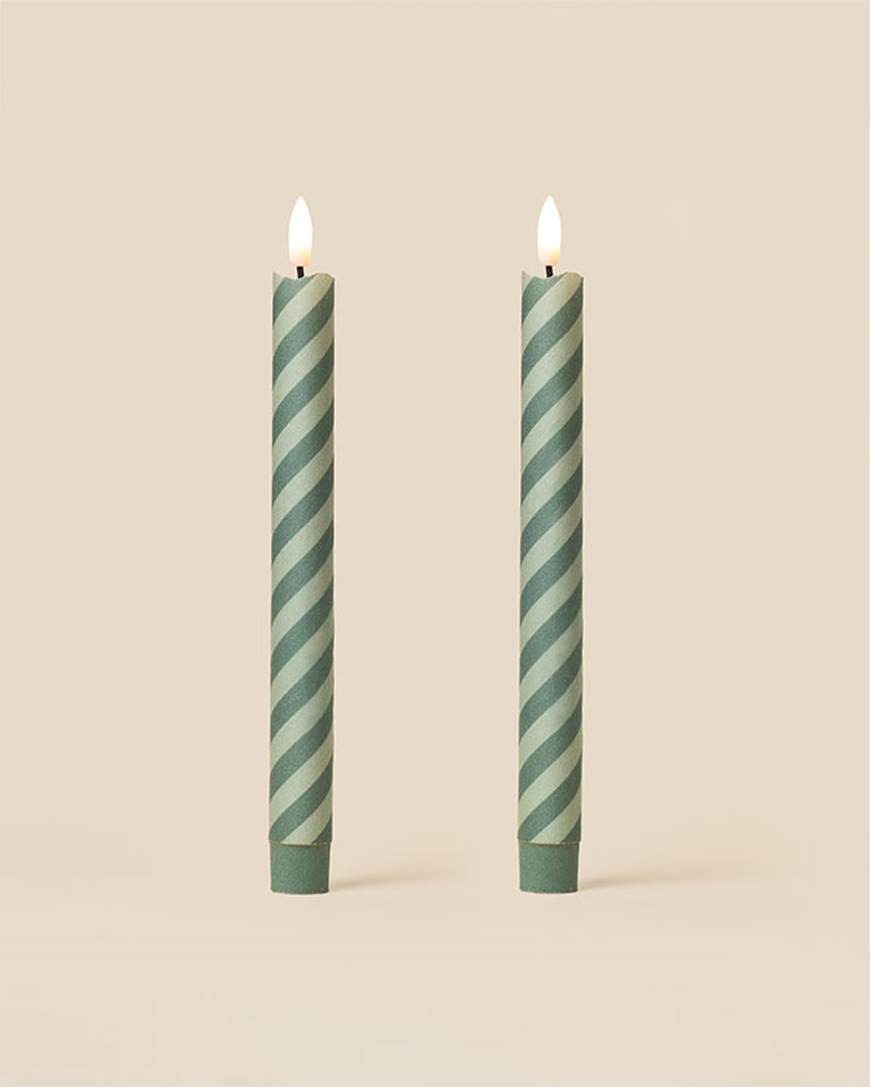 Barley Twist Flameless LED Wax Candles Glasshouse